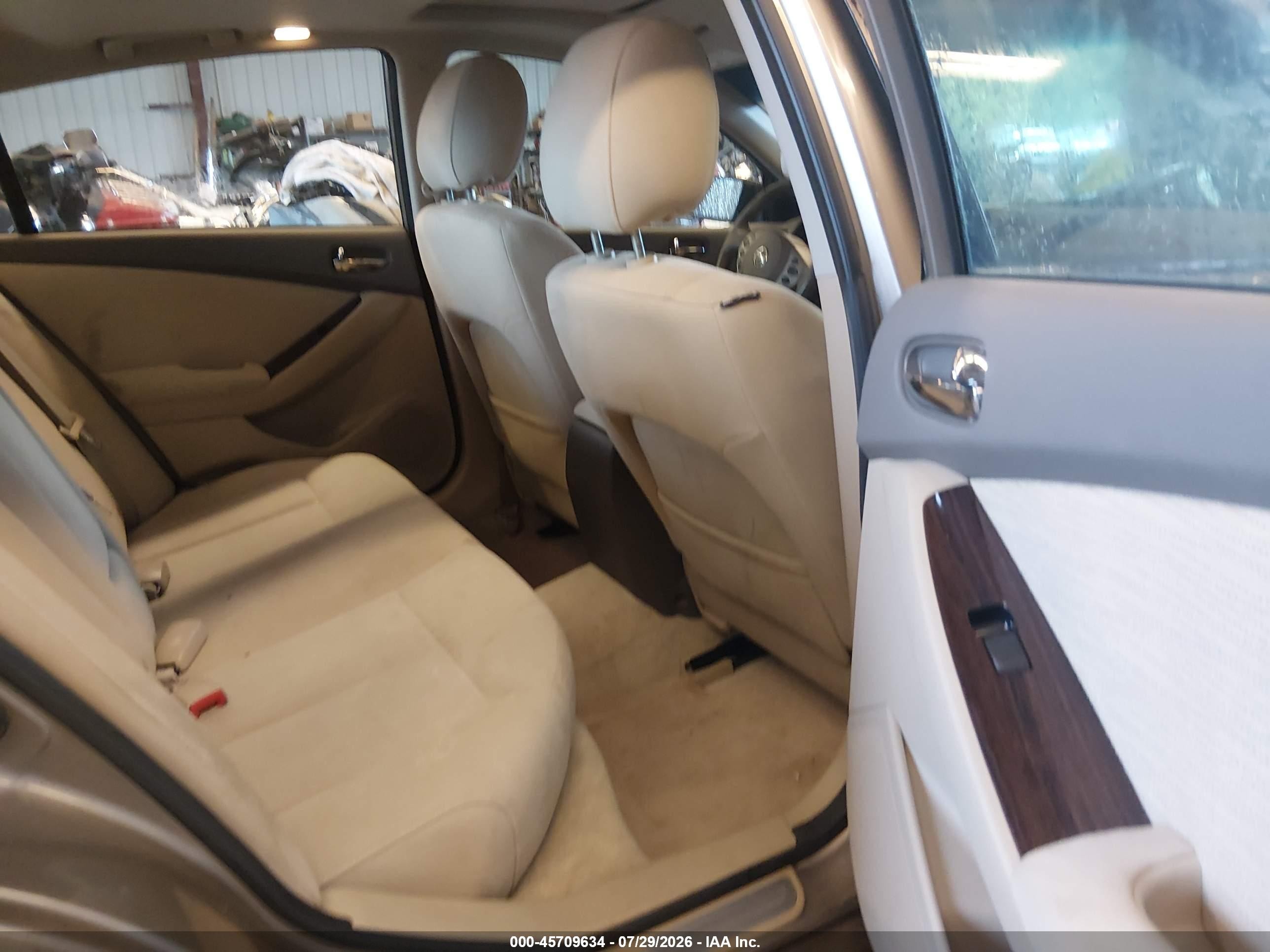 2011 Nissan Altima 2.5 S Tan vin: 1N4AL2AP9BC138663