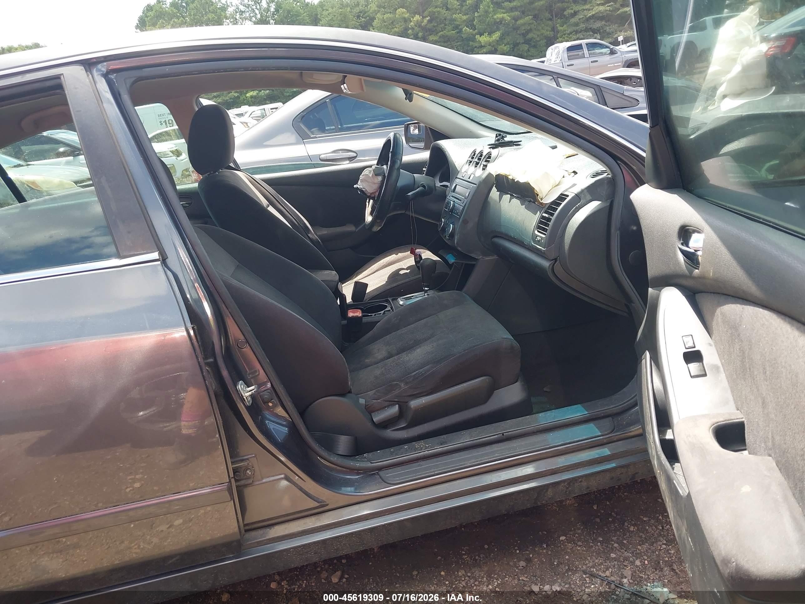 2011 Nissan Altima 2.5 S Black vin: 1N4AL2AP9BC153972