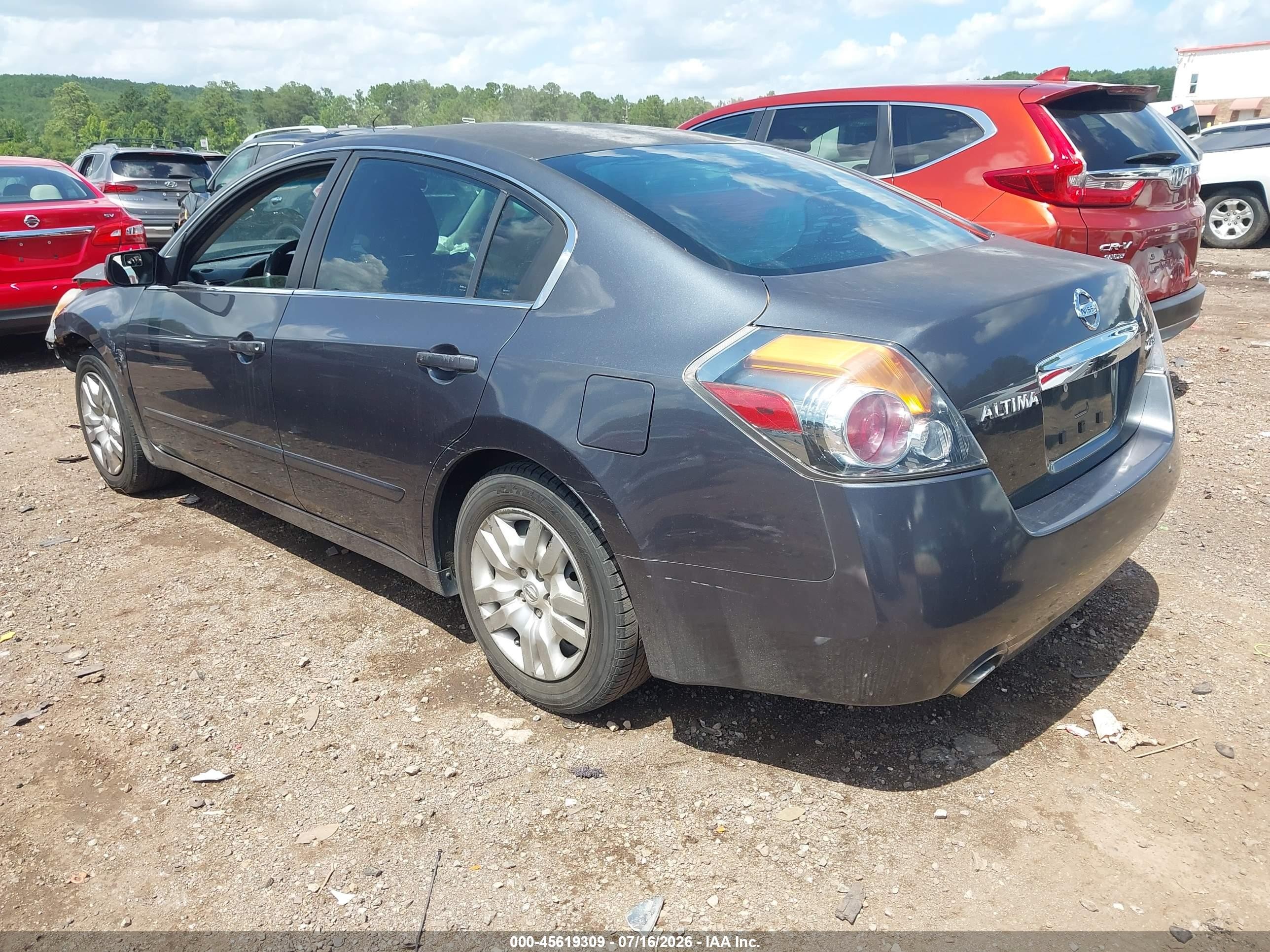 2011 Nissan Altima 2.5 S Black vin: 1N4AL2AP9BC153972