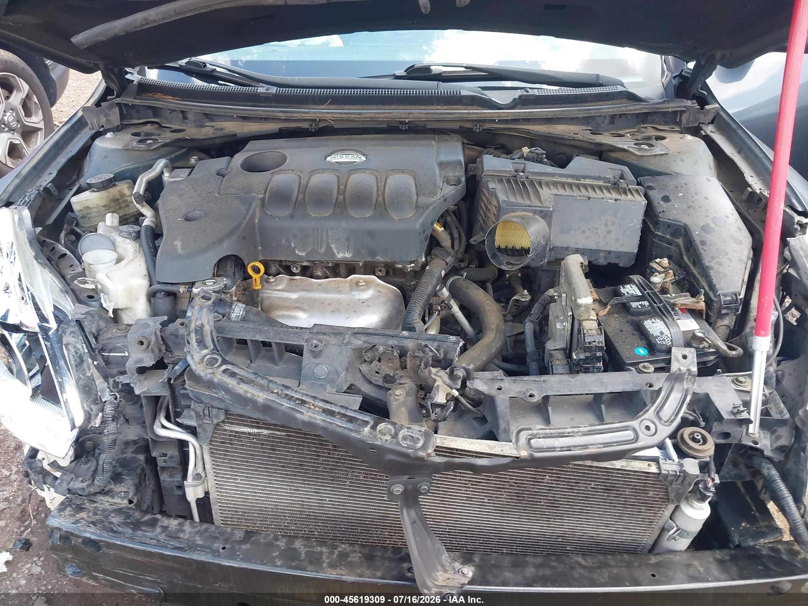 2011 Nissan Altima 2.5 S Black vin: 1N4AL2AP9BC153972