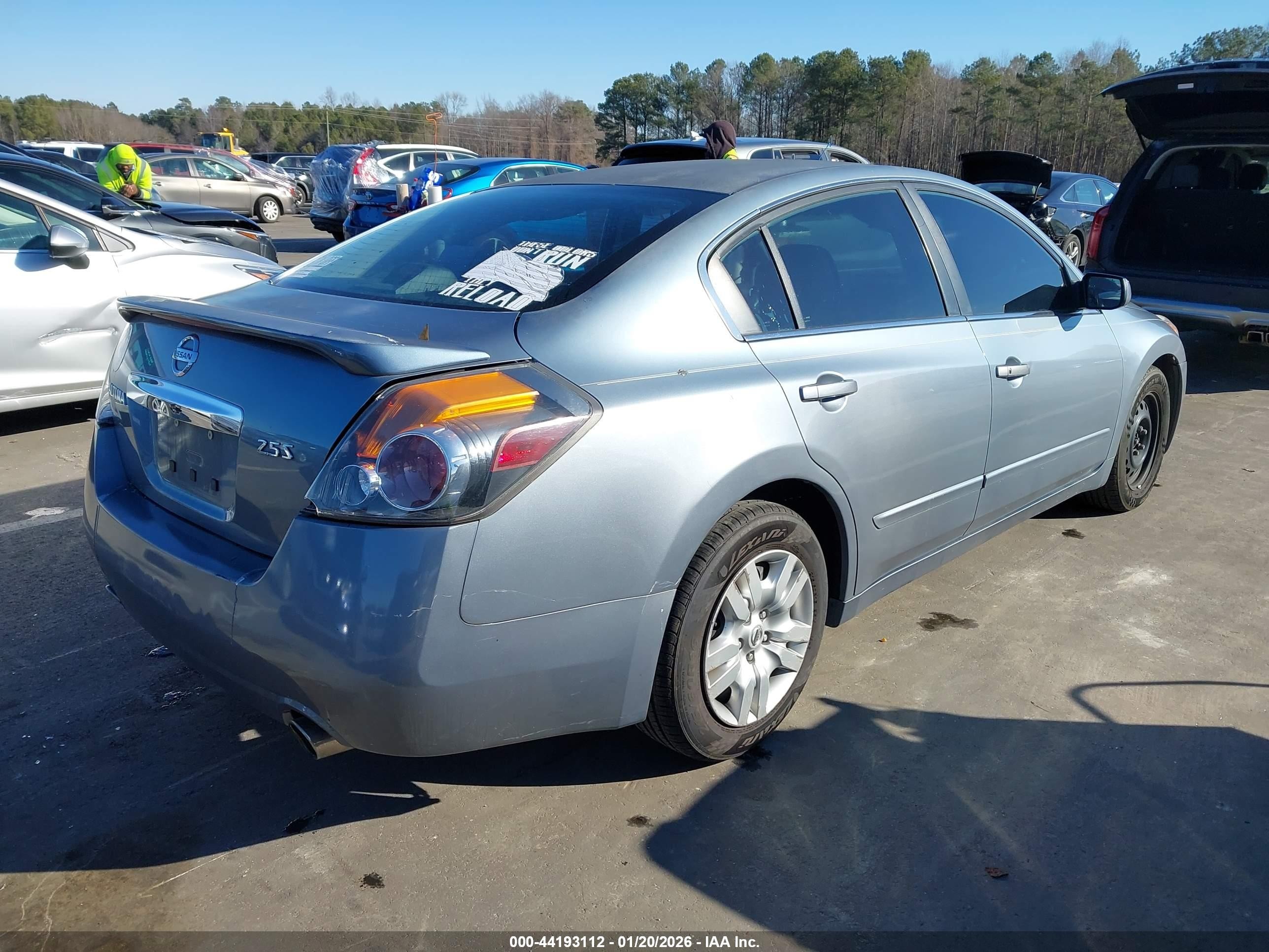 2011 Nissan Altima 2.5 S Blue vin: 1N4AL2AP9BC154829