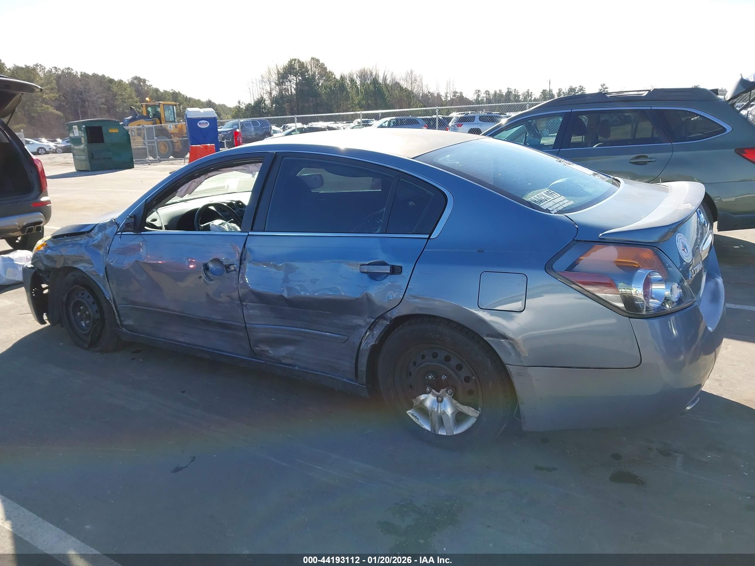 2011 Nissan Altima 2.5 S Blue vin: 1N4AL2AP9BC154829