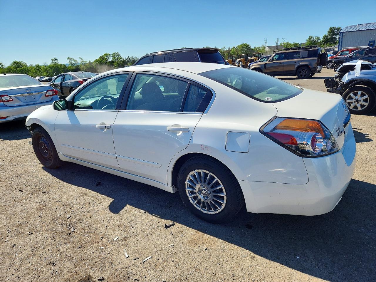 2011 Nissan Altima 2.5 White vin: 1N4AL2AP9BC156371