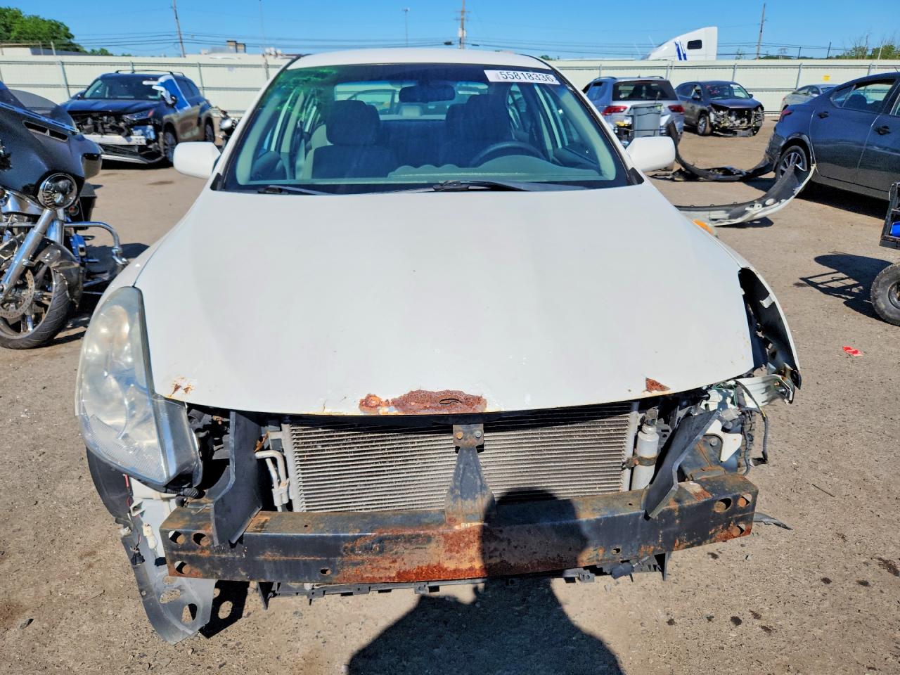 2011 Nissan Altima 2.5 White vin: 1N4AL2AP9BC156371