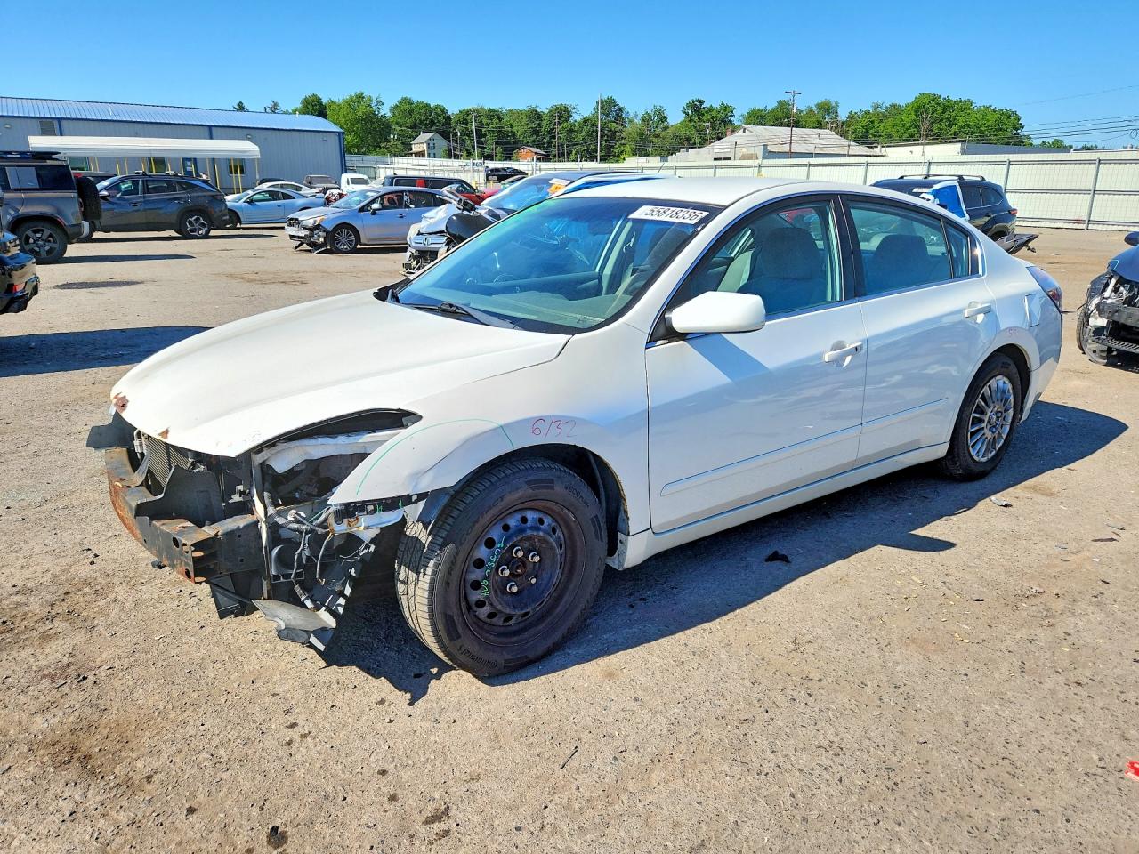 2011 Nissan Altima 2.5 White vin: 1N4AL2AP9BC156371