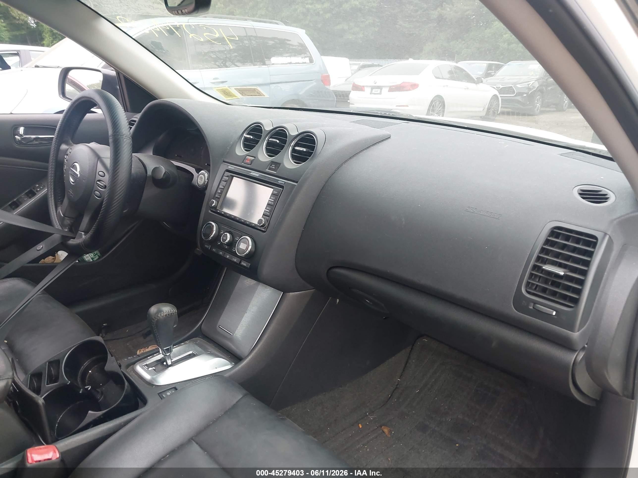 2011 Nissan Altima 2.5 S White vin: 1N4AL2AP9BN401254