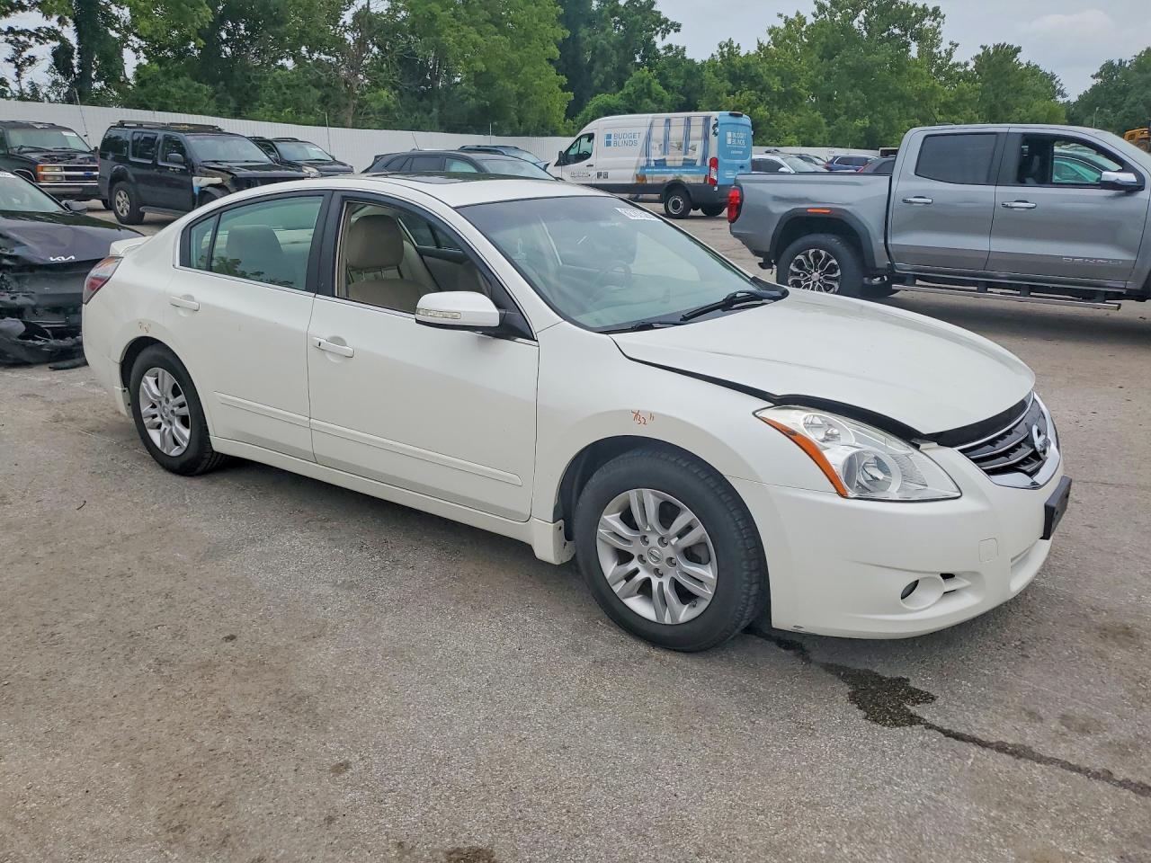 2011 Nissan Altima 2.5 White vin: 1N4AL2AP9BN421097