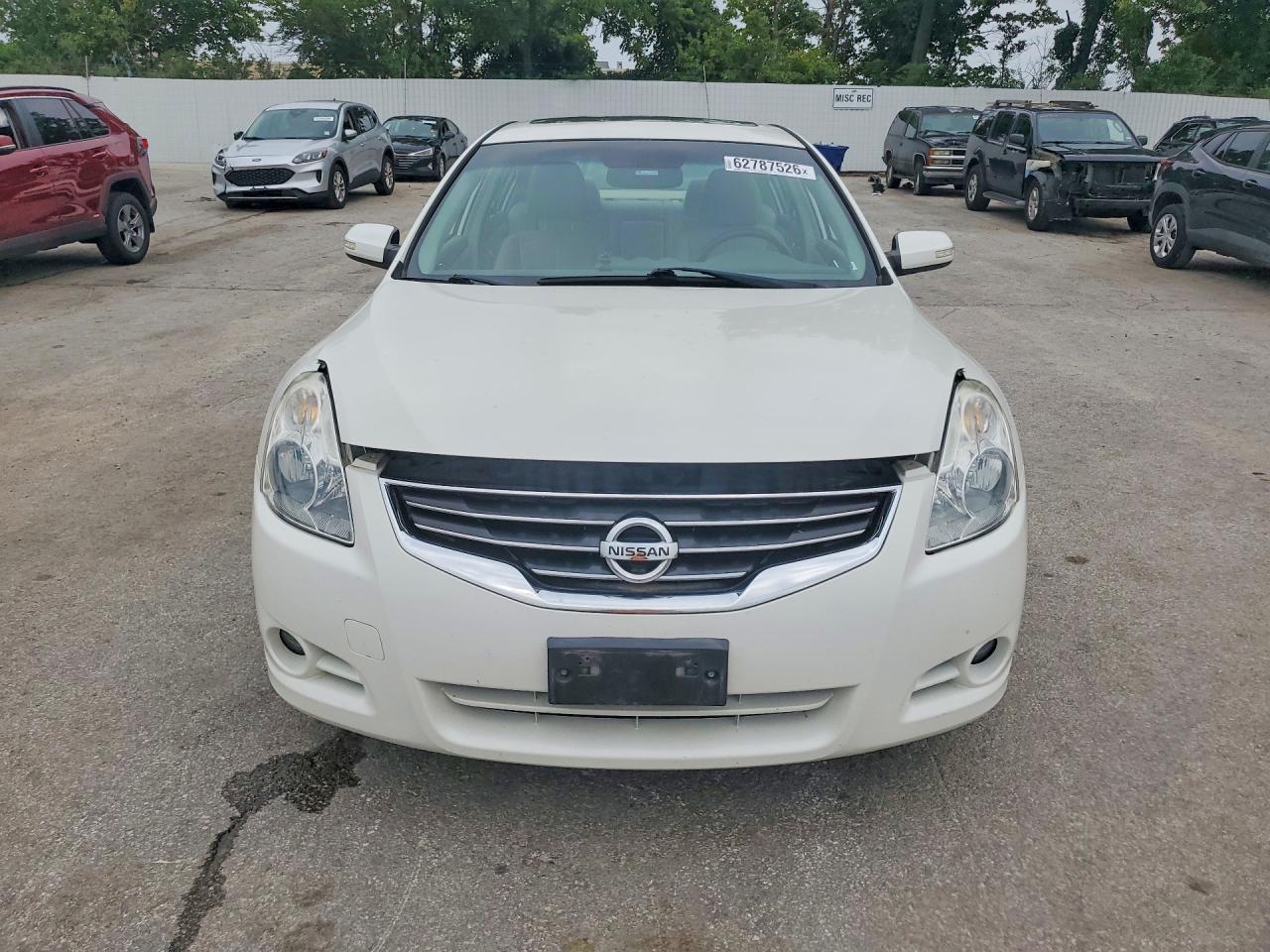 2011 Nissan Altima 2.5 White vin: 1N4AL2AP9BN421097