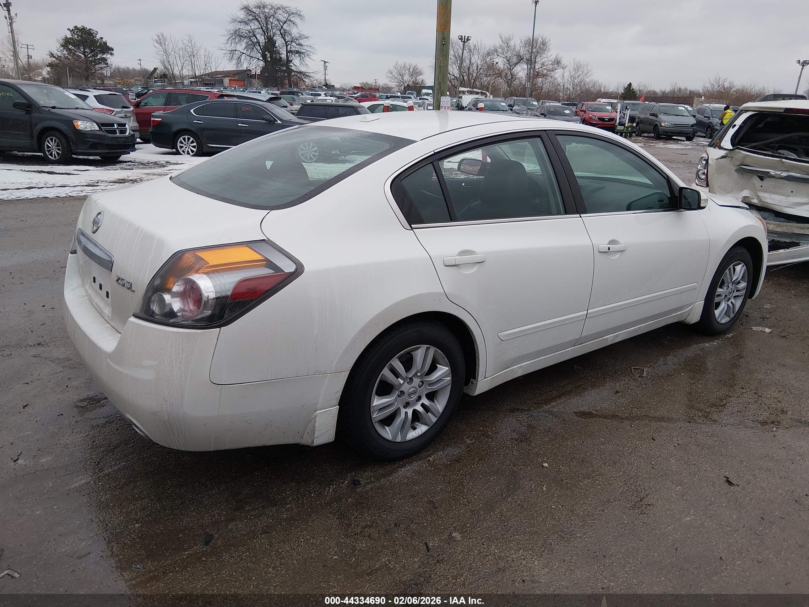 2011 Nissan Altima 2.5 Sl Белый vin: 1N4AL2AP9BN431743