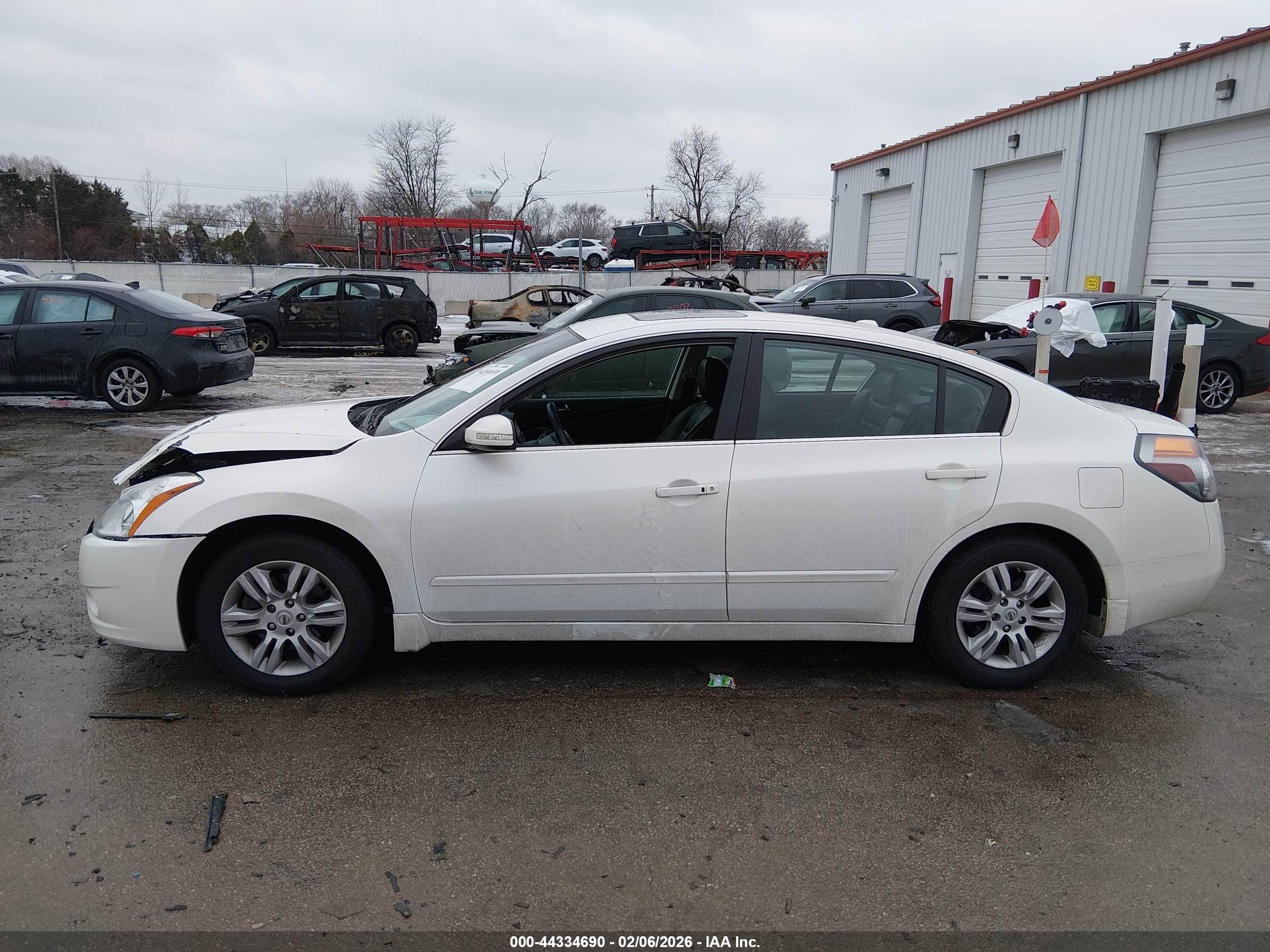 2011 Nissan Altima 2.5 Sl Белый vin: 1N4AL2AP9BN431743