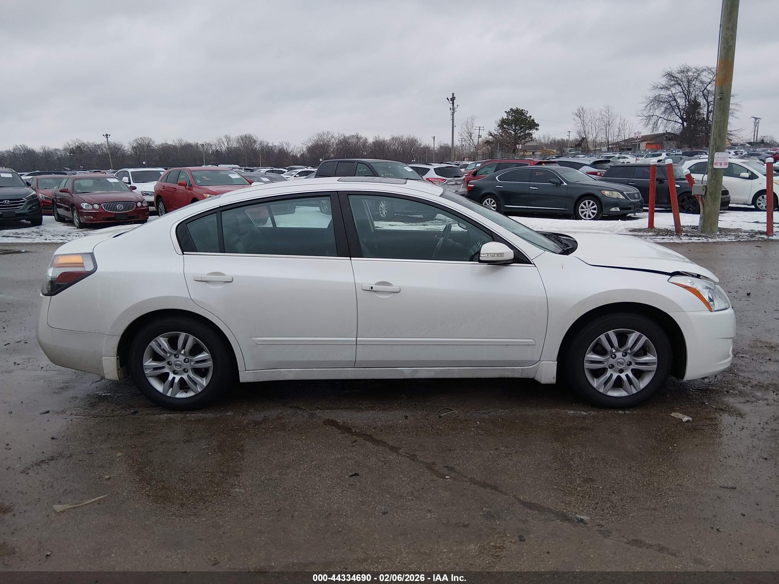 2011 Nissan Altima 2.5 Sl Белый vin: 1N4AL2AP9BN431743