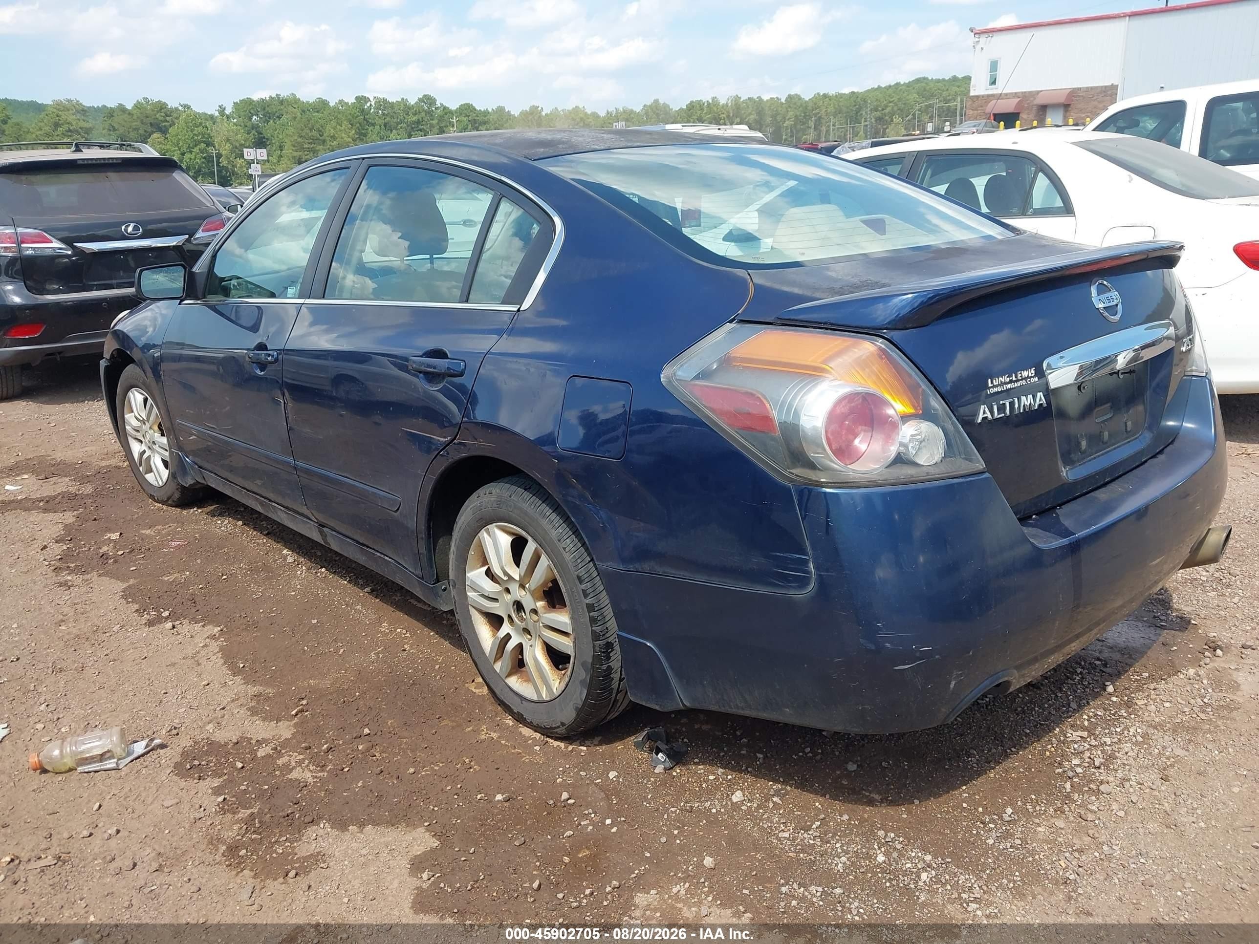 2011 Nissan Altima 2.5 S Blue vin: 1N4AL2AP9BN439177