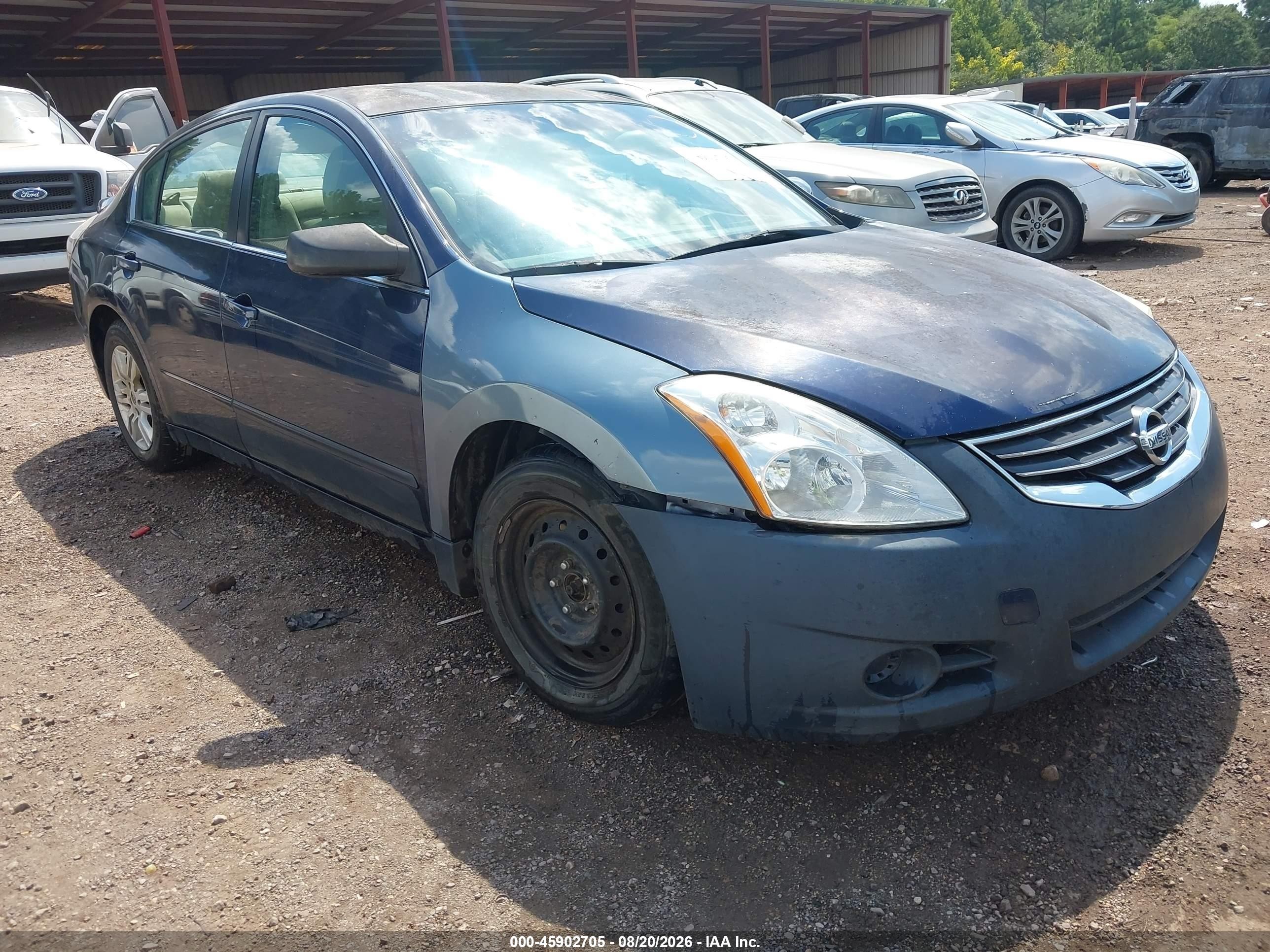 2011 Nissan Altima 2.5 S Blue vin: 1N4AL2AP9BN439177