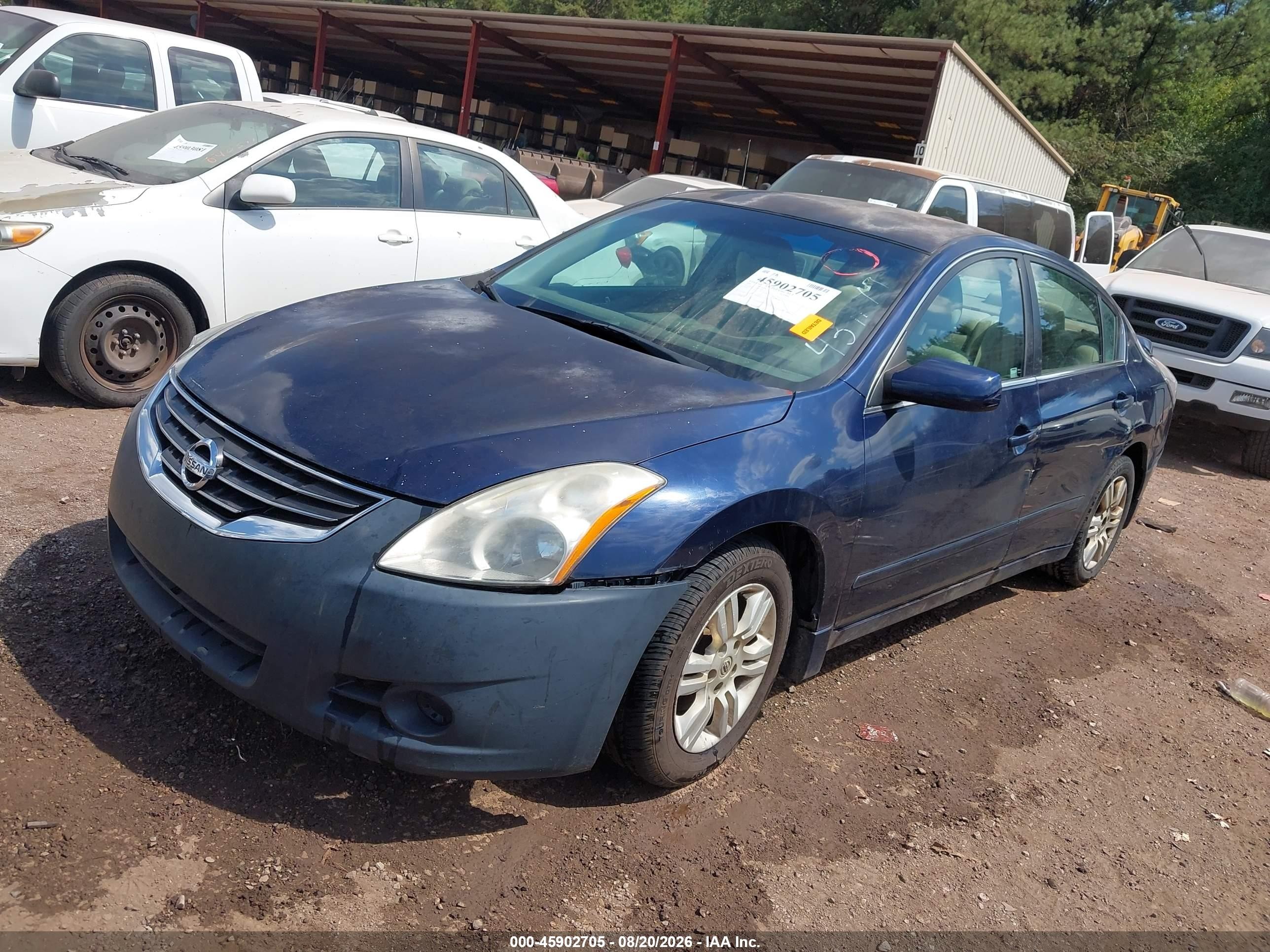 2011 Nissan Altima 2.5 S Blue vin: 1N4AL2AP9BN439177