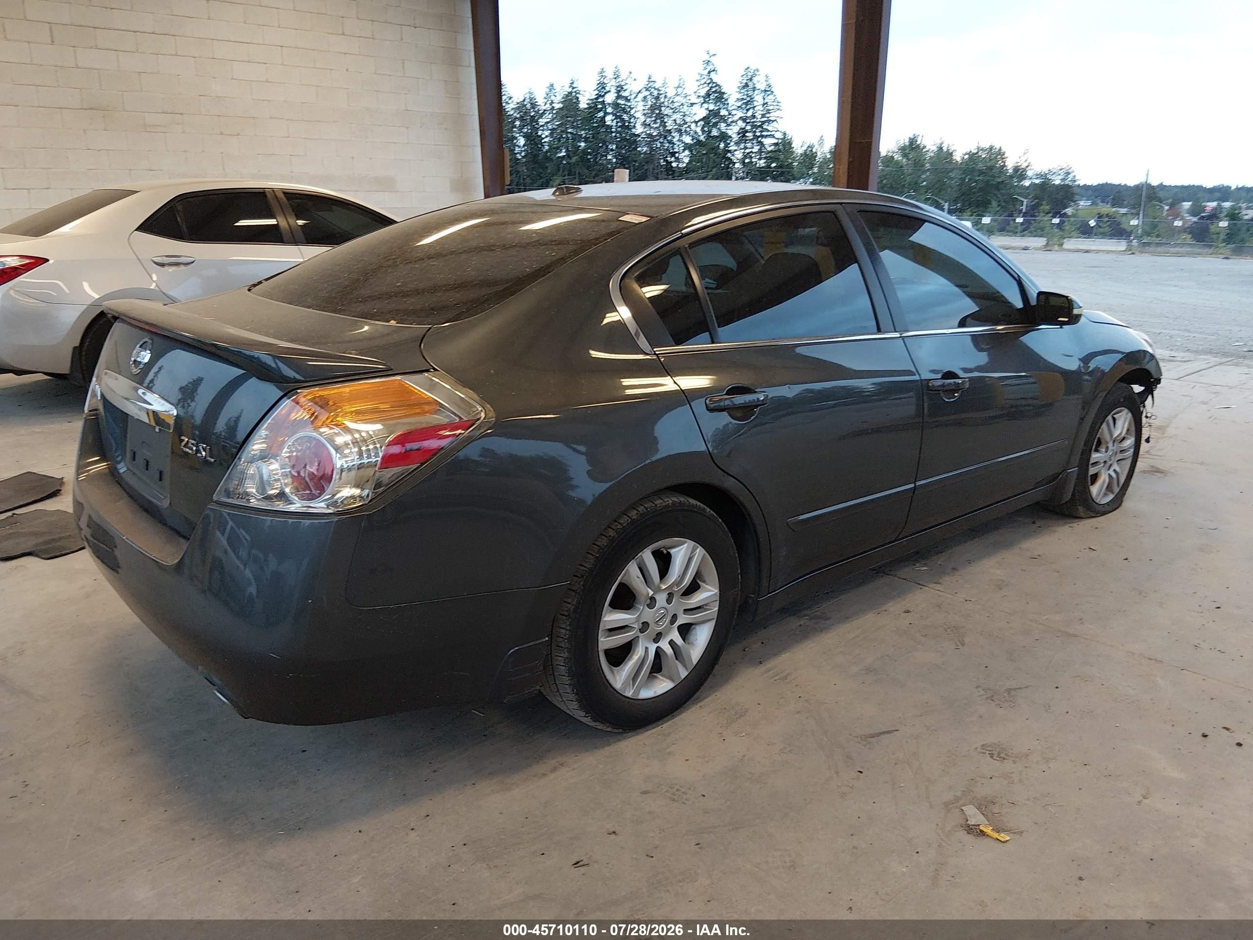 2011 Nissan Altima 2.5 S Gray vin: 1N4AL2AP9BN452592