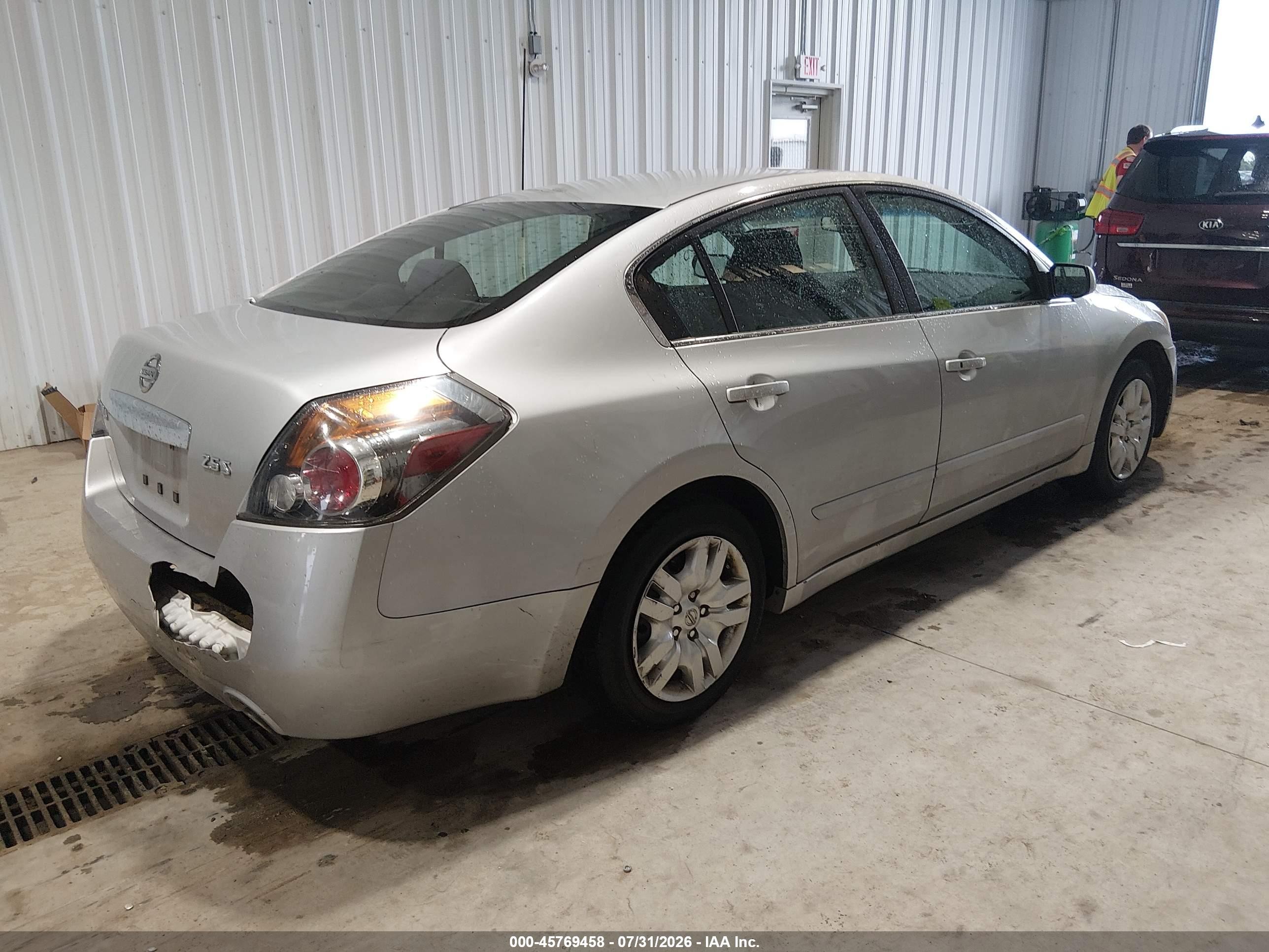 2011 Nissan Altima 2.5 S Silver vin: 1N4AL2AP9BN459042