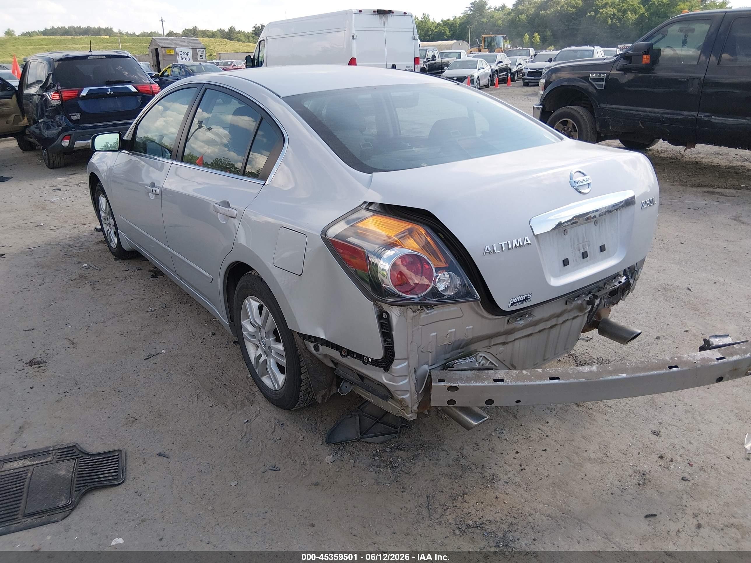 2011 Nissan Altima 2.5 S Silver vin: 1N4AL2AP9BN469926