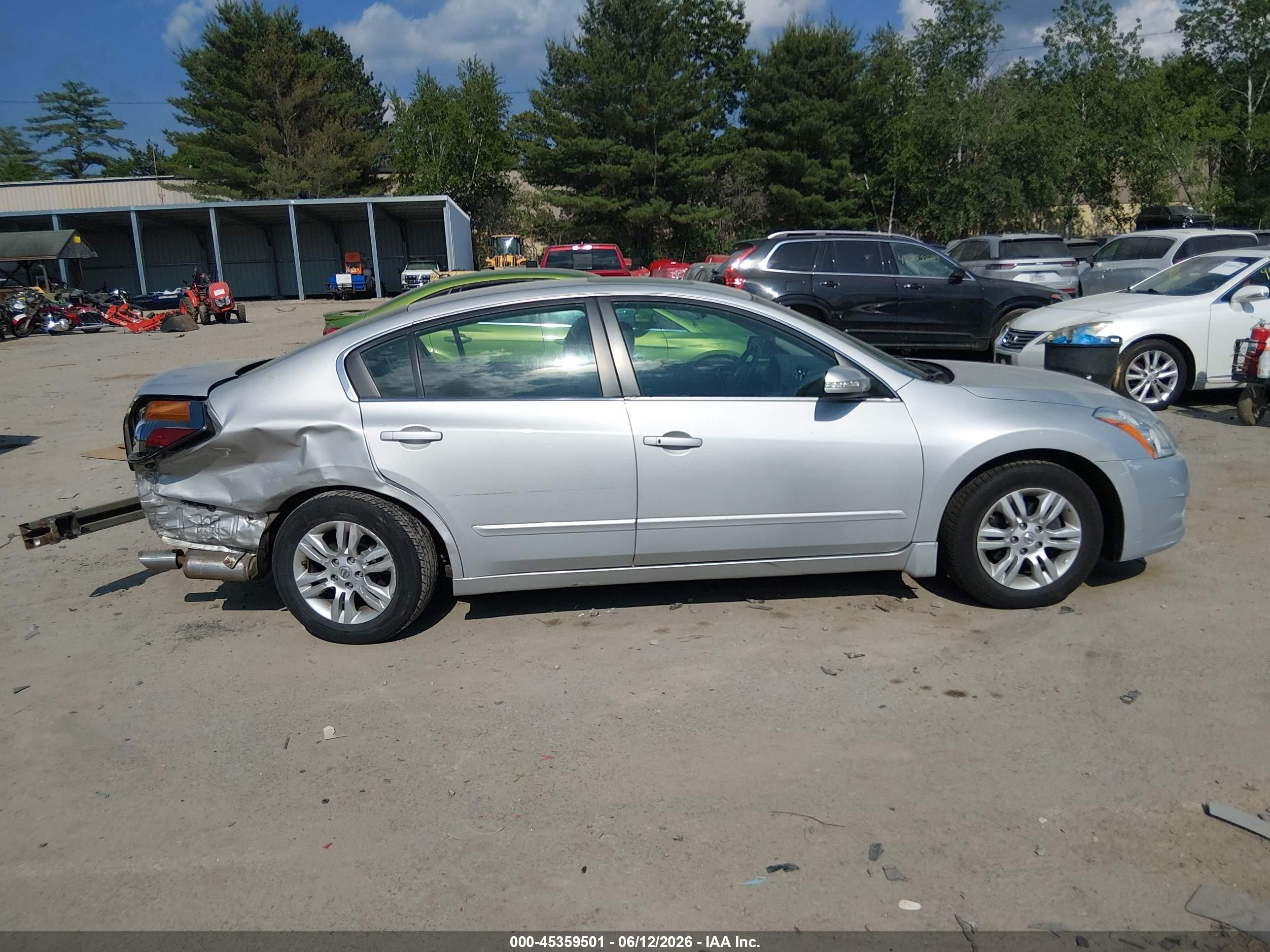 2011 Nissan Altima 2.5 S Silver vin: 1N4AL2AP9BN469926