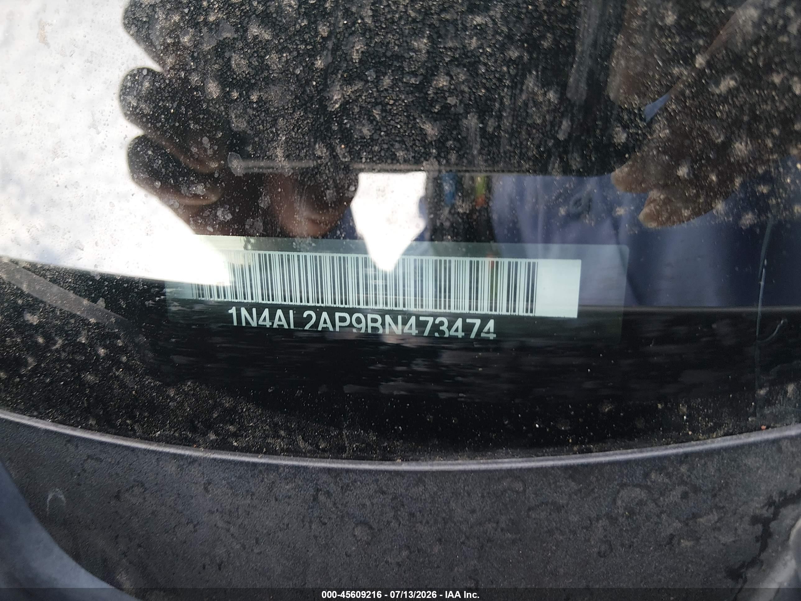 2011 Nissan Altima 2.5 S Серебряный vin: 1N4AL2AP9BN473474
