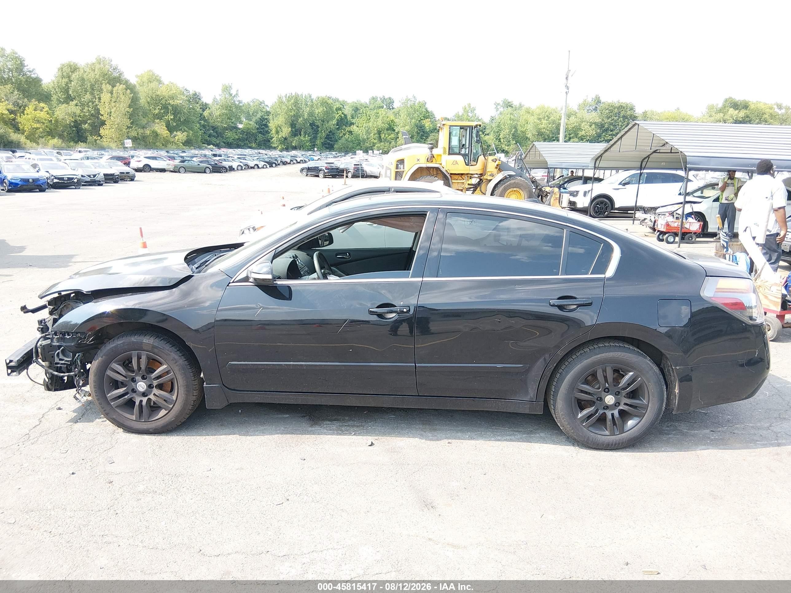 2011 Nissan Altima 2.5 S Black vin: 1N4AL2AP9BN482255