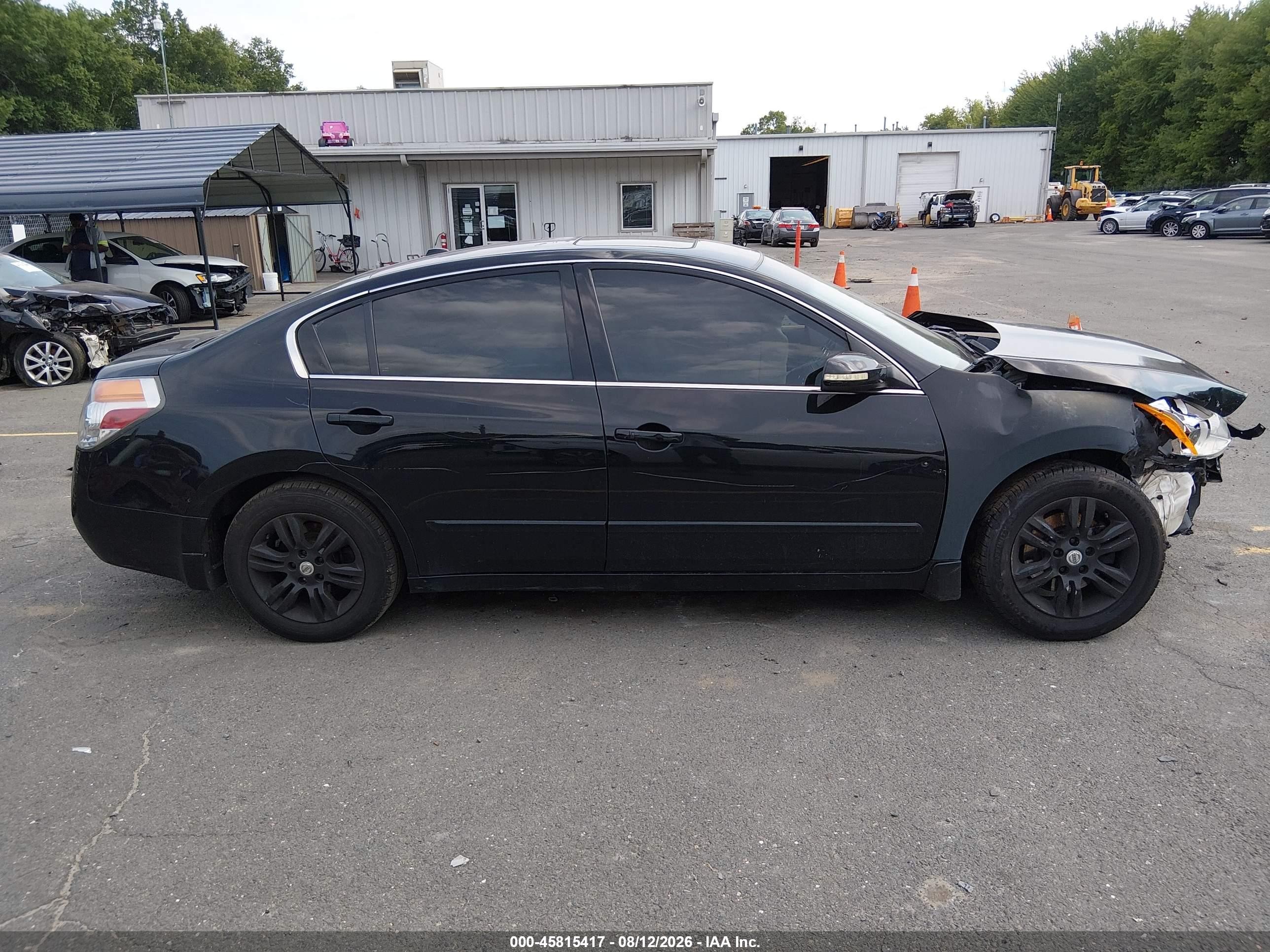 2011 Nissan Altima 2.5 S Black vin: 1N4AL2AP9BN482255