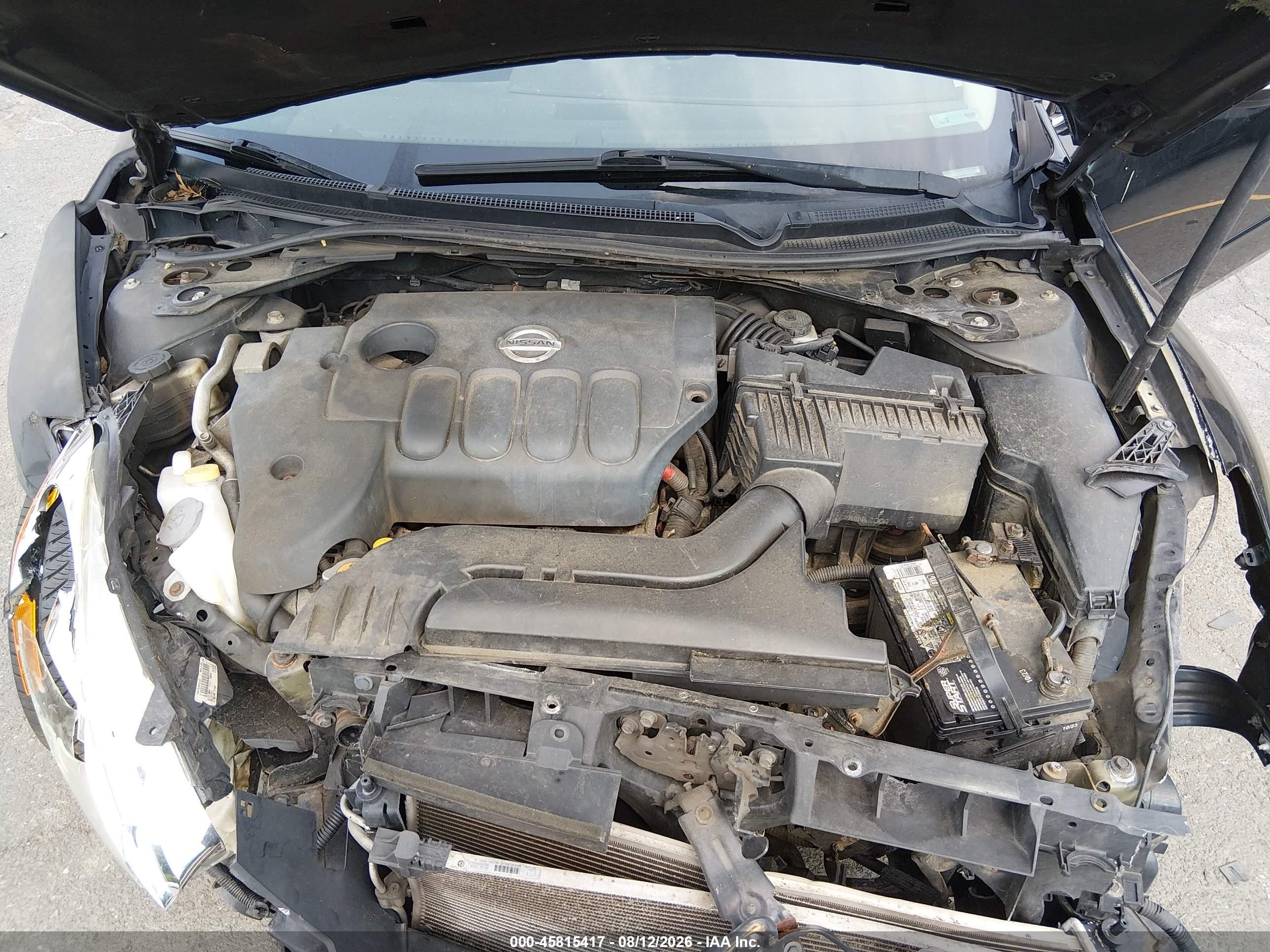 2011 Nissan Altima 2.5 S Black vin: 1N4AL2AP9BN482255