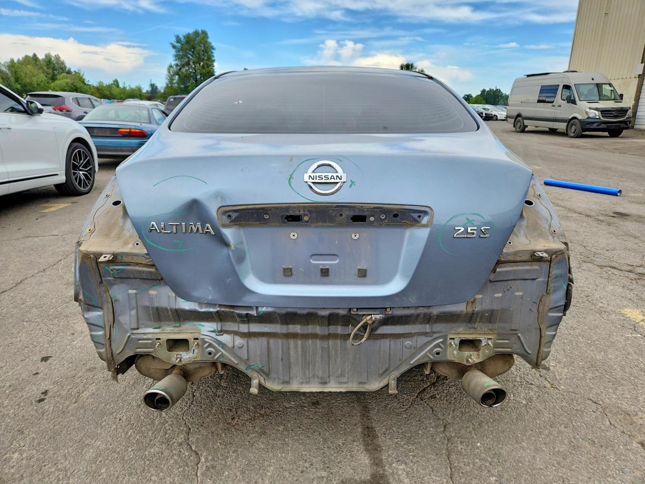 2011 Nissan Altima 2.5 Blue vin: 1N4AL2AP9BN486029