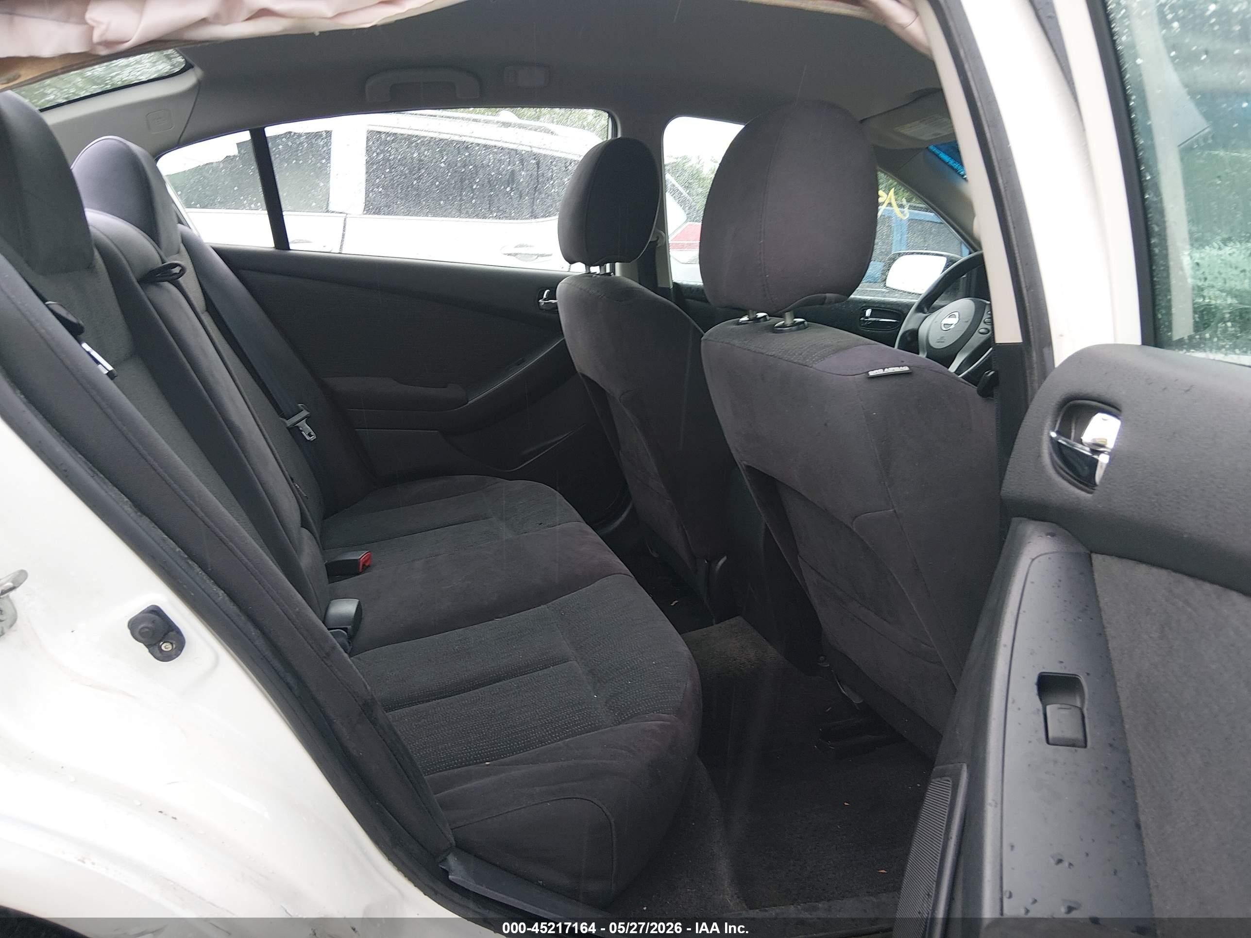2011 Nissan Altima 2.5 S White vin: 1N4AL2AP9BN489044