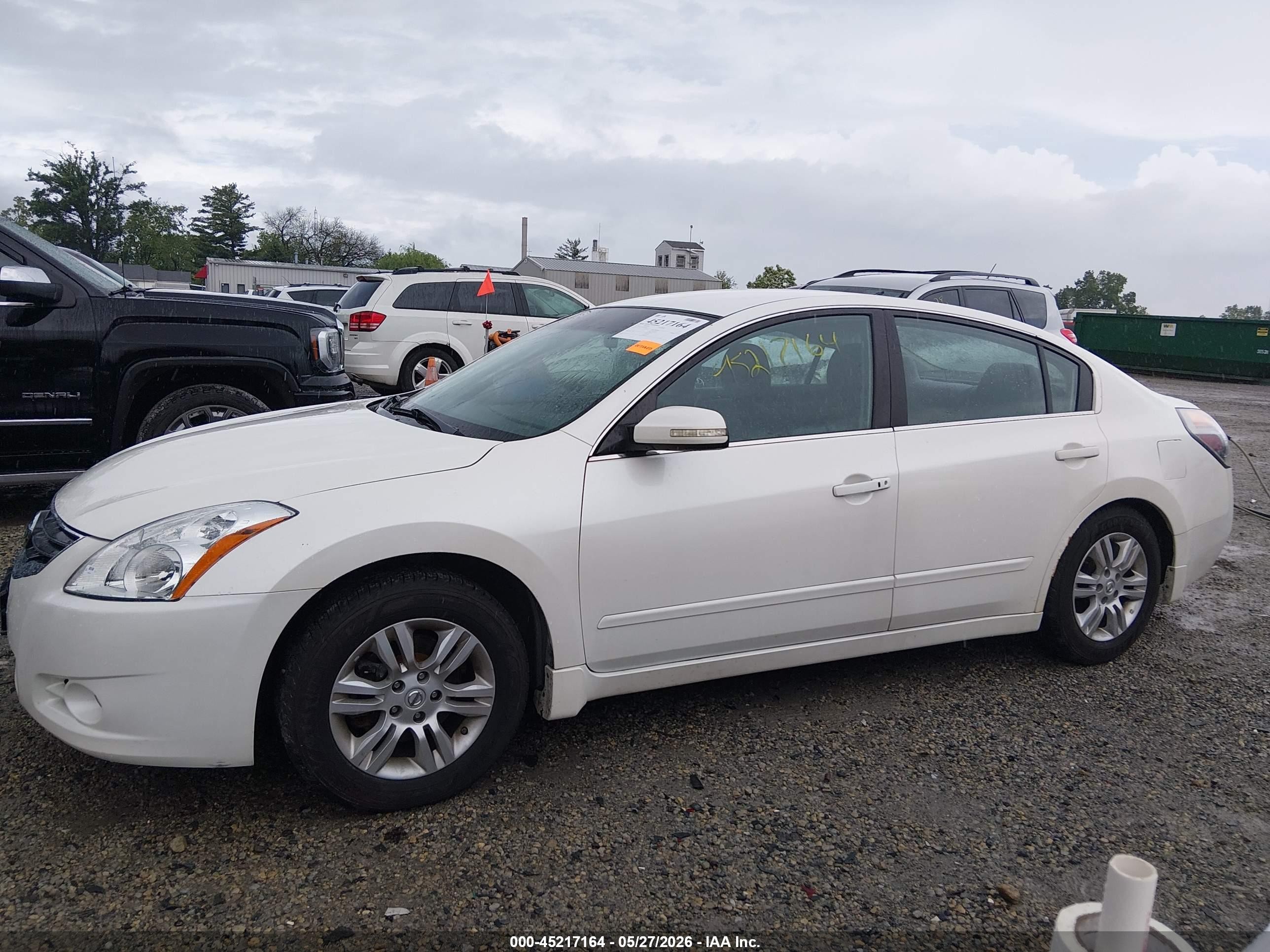 2011 Nissan Altima 2.5 S White vin: 1N4AL2AP9BN489044