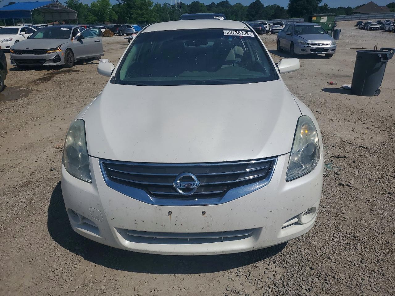 2011 Nissan Altima 2.5 White vin: 1N4AL2AP9BN496009