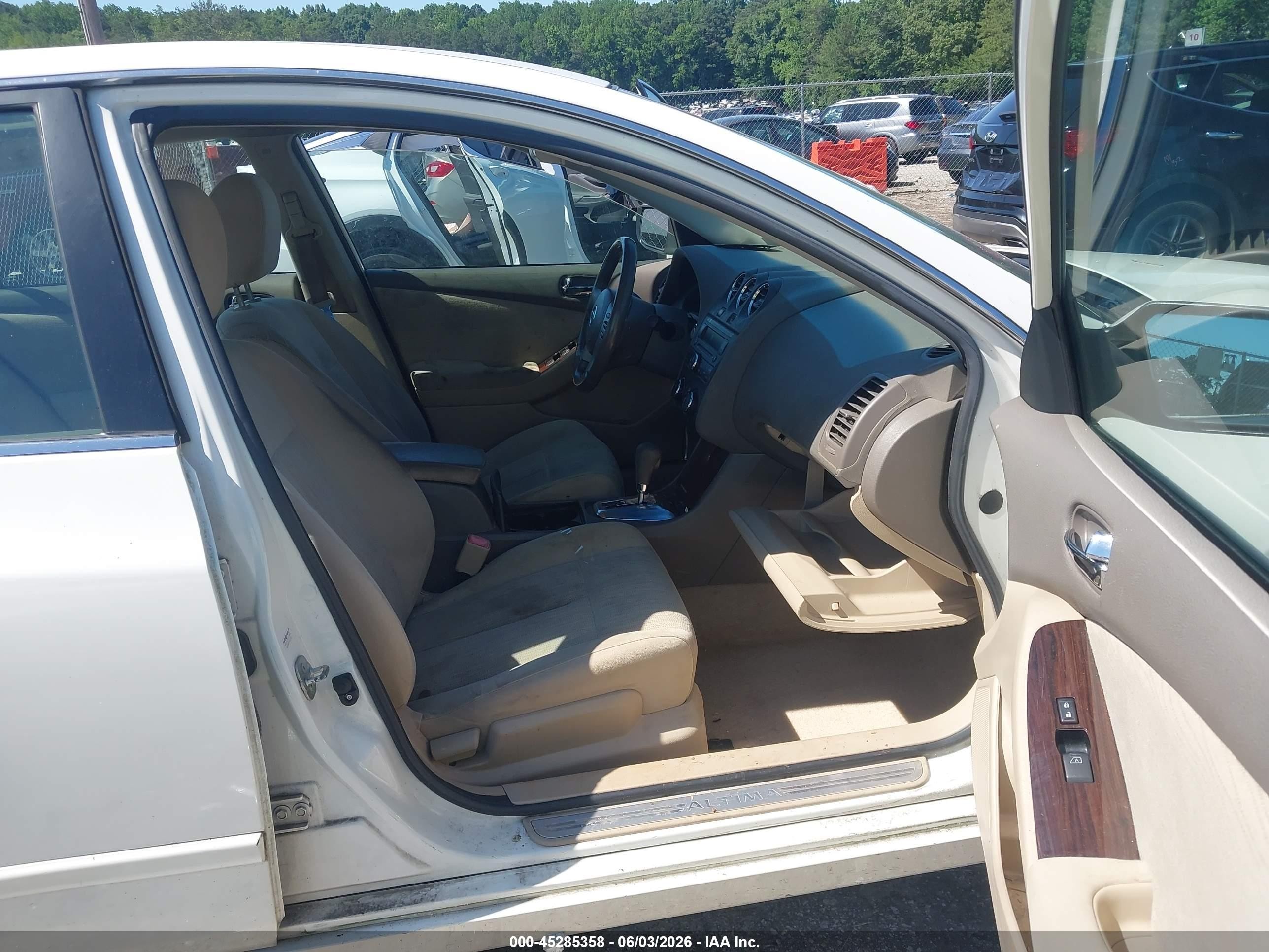2012 Nissan Altima 2.5 S White vin: 1N4AL2AP9CC118348