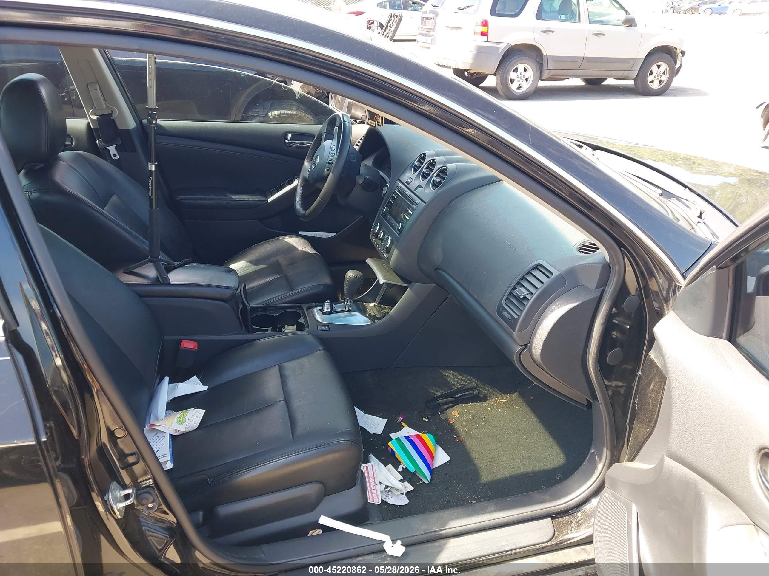 2012 Nissan Altima 2.5 S Black vin: 1N4AL2AP9CC129284