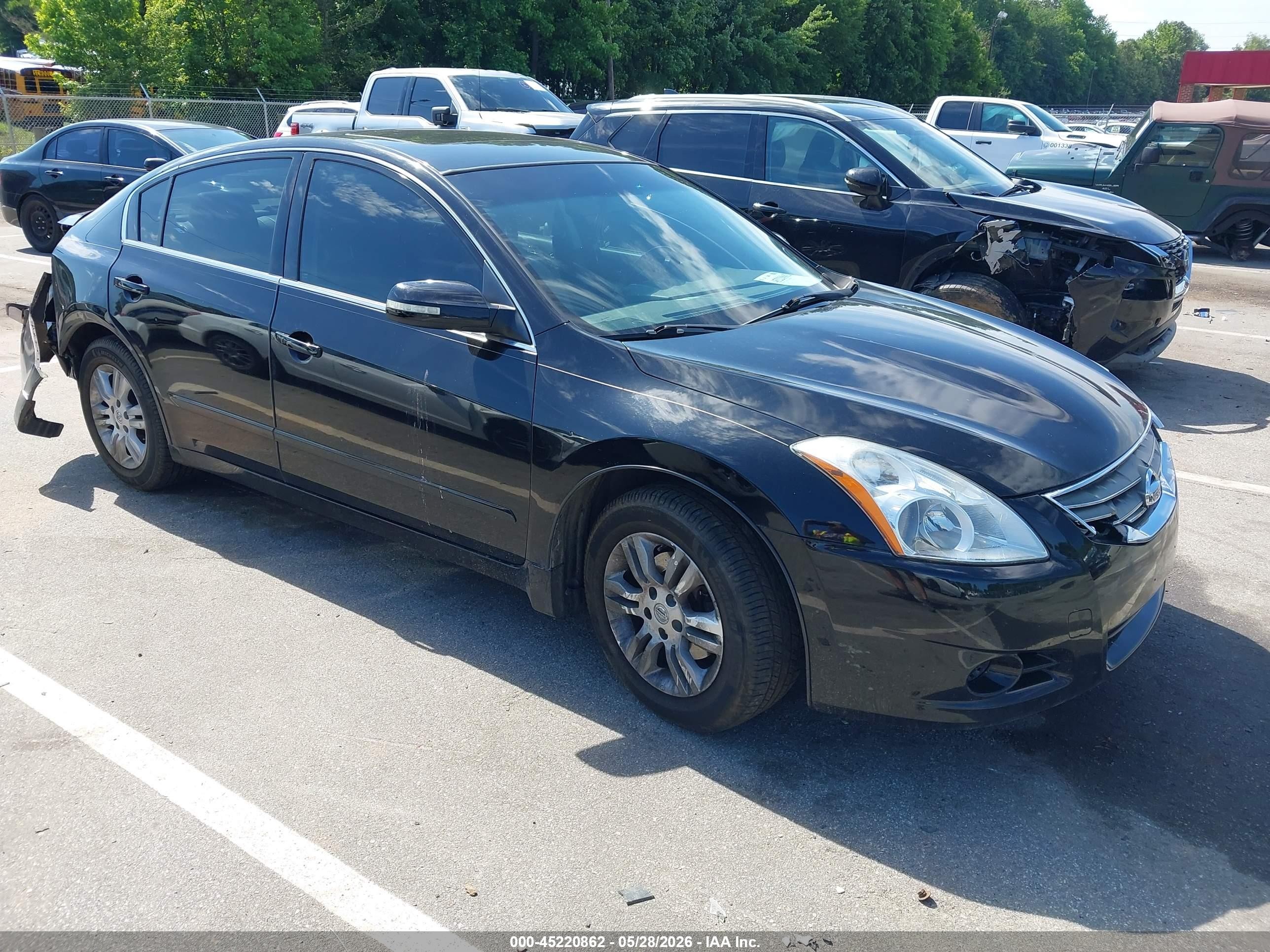 2012 Nissan Altima 2.5 S Black vin: 1N4AL2AP9CC129284