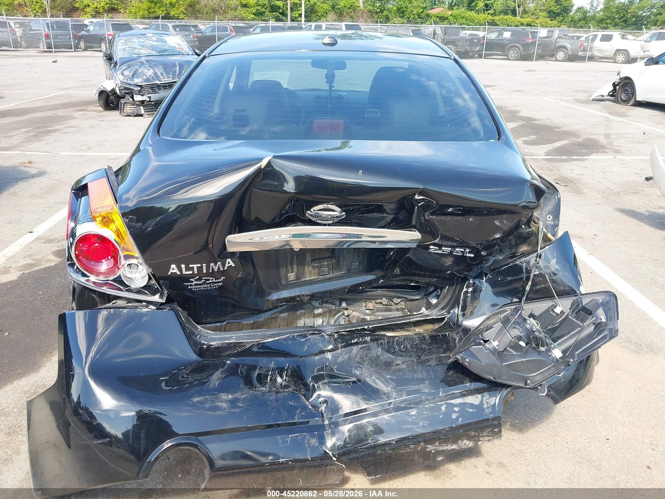 2012 Nissan Altima 2.5 S Black vin: 1N4AL2AP9CC129284