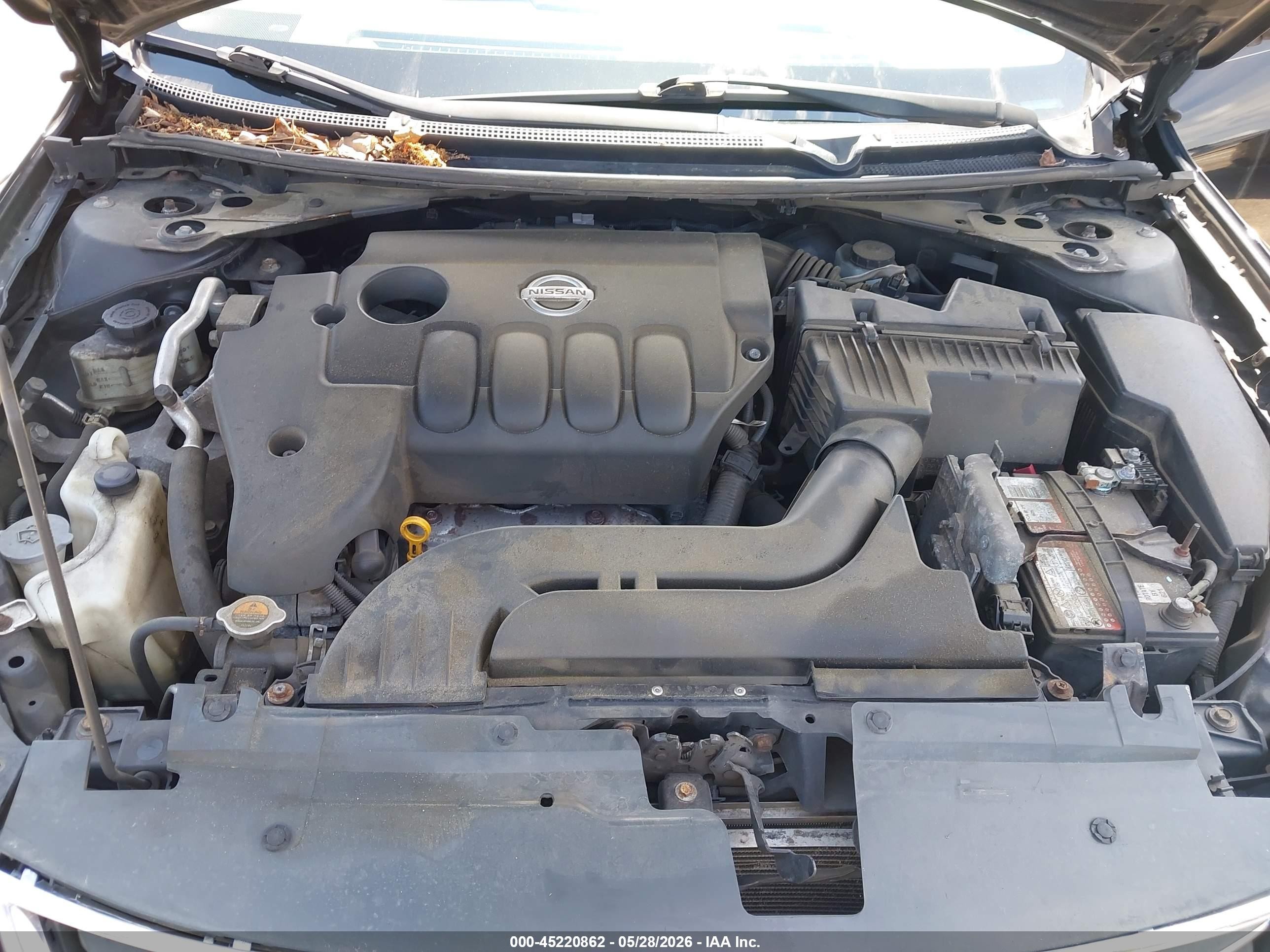 2012 Nissan Altima 2.5 S Black vin: 1N4AL2AP9CC129284