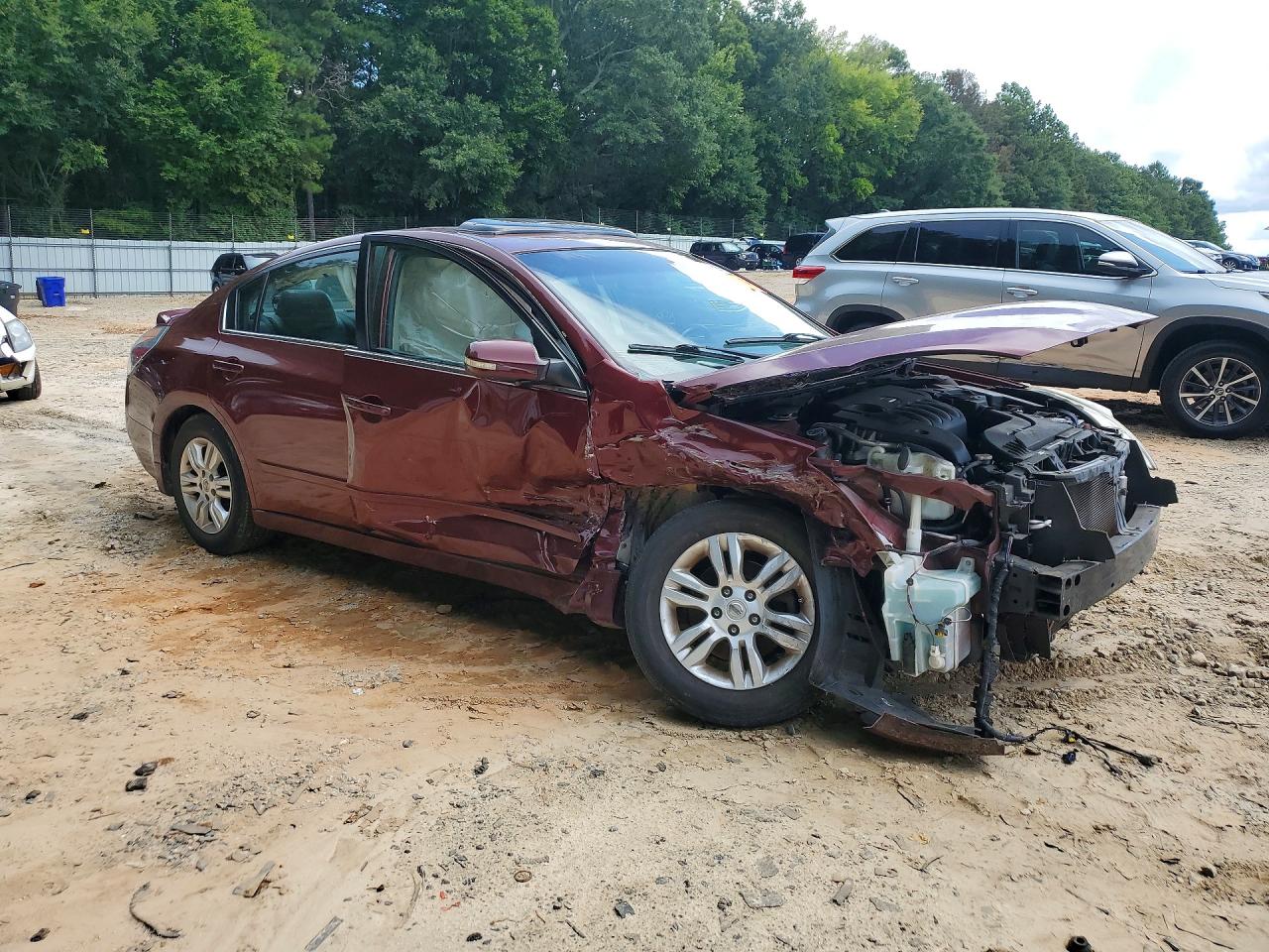 2012 Nissan Altima 2.5 Maroon vin: 1N4AL2AP9CC134999