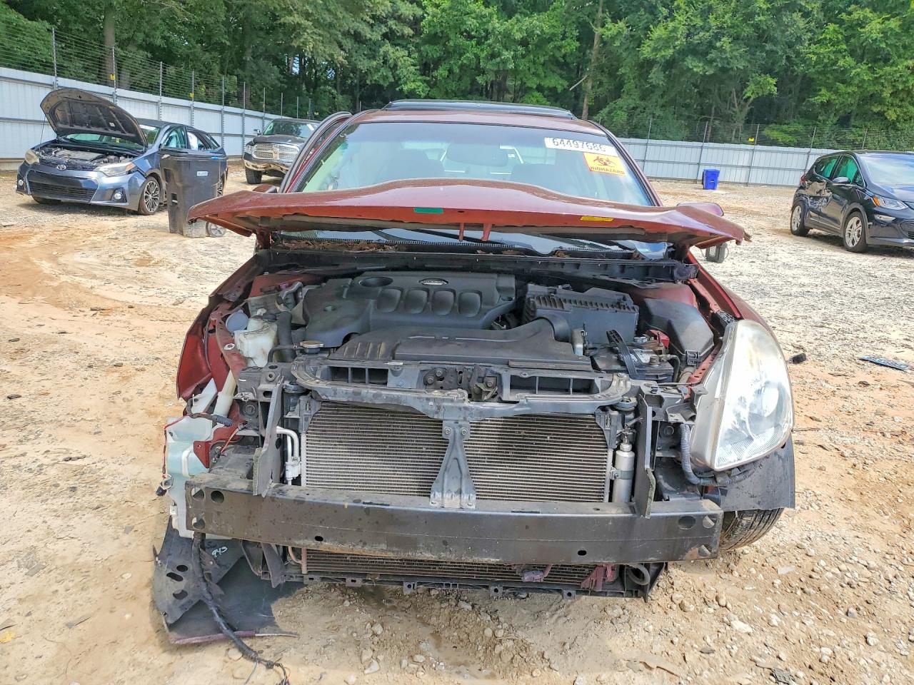 2012 Nissan Altima 2.5 Maroon vin: 1N4AL2AP9CC134999