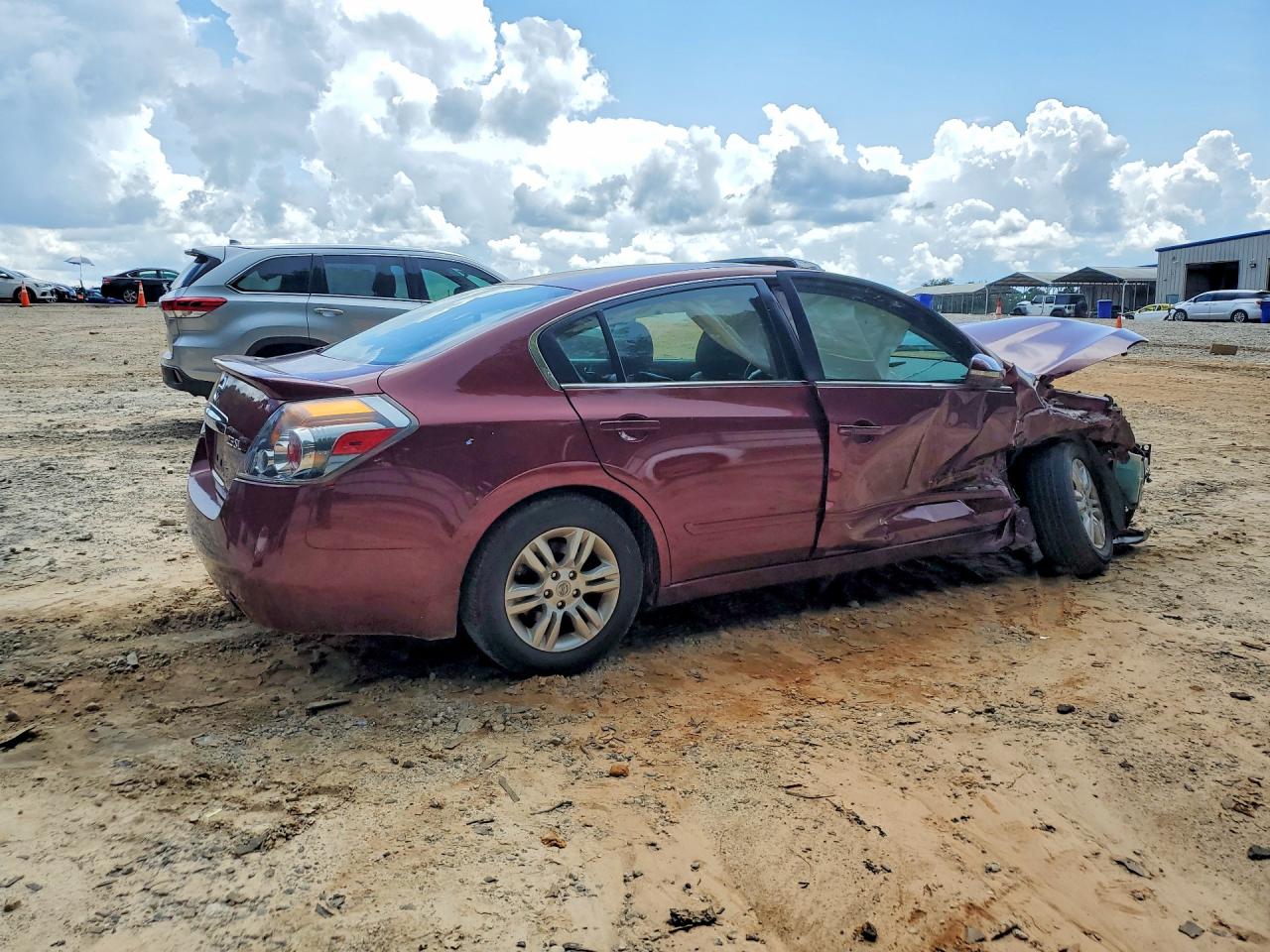 2012 Nissan Altima 2.5 Maroon vin: 1N4AL2AP9CC134999