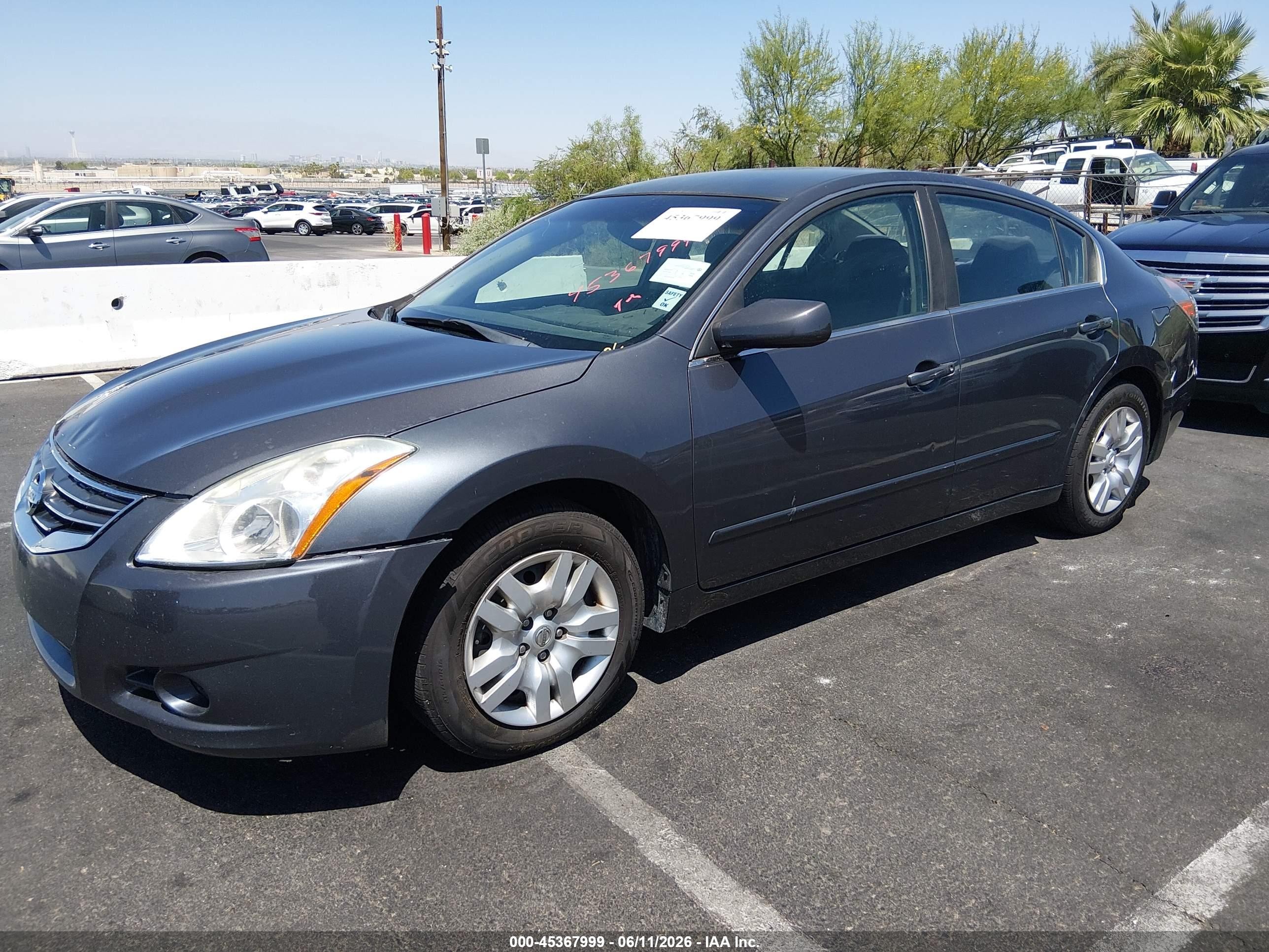 2012 Nissan Altima 2.5 S Gray vin: 1N4AL2AP9CC136431
