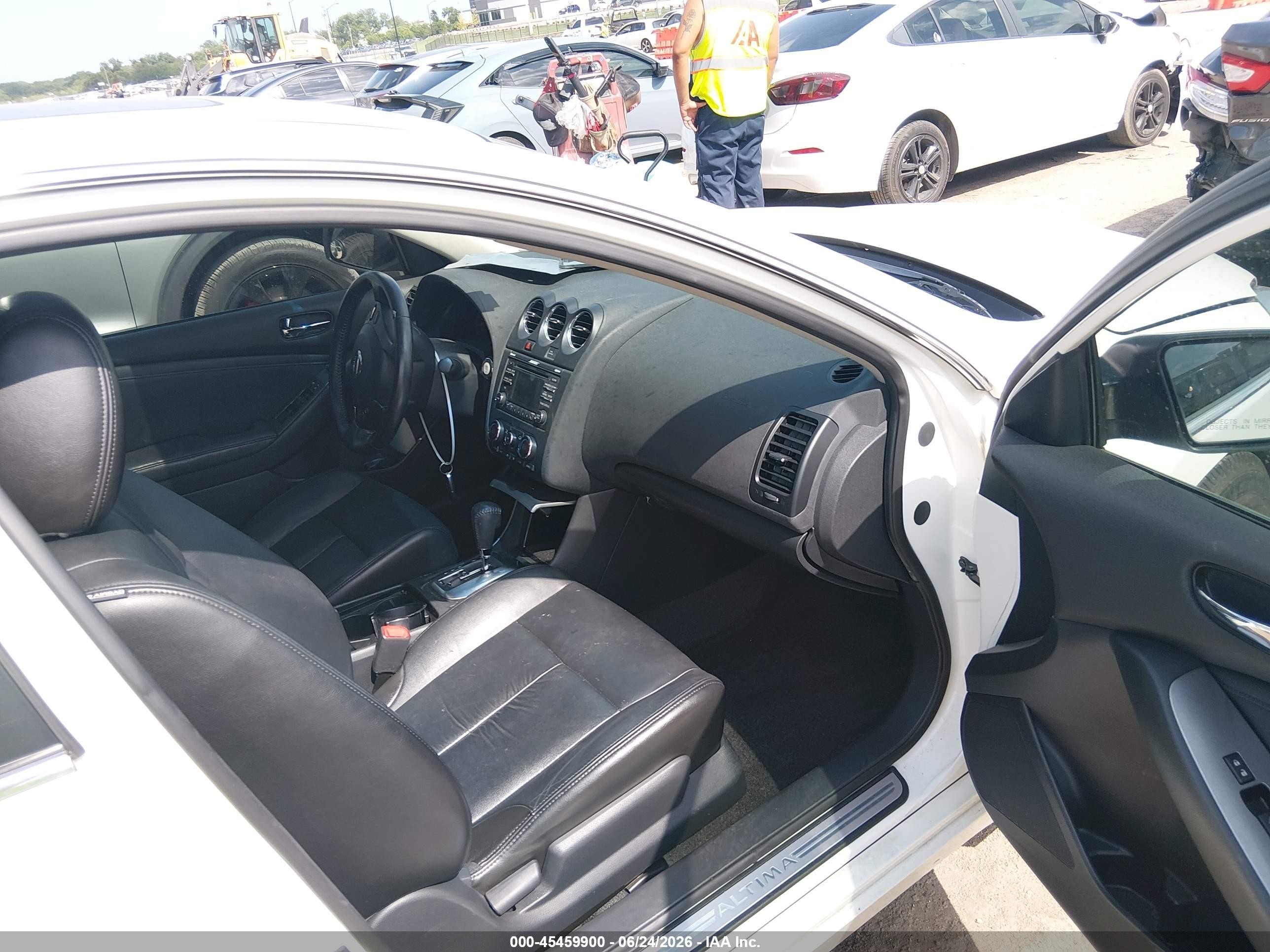 2012 Nissan Altima 2.5 S White vin: 1N4AL2AP9CC138244