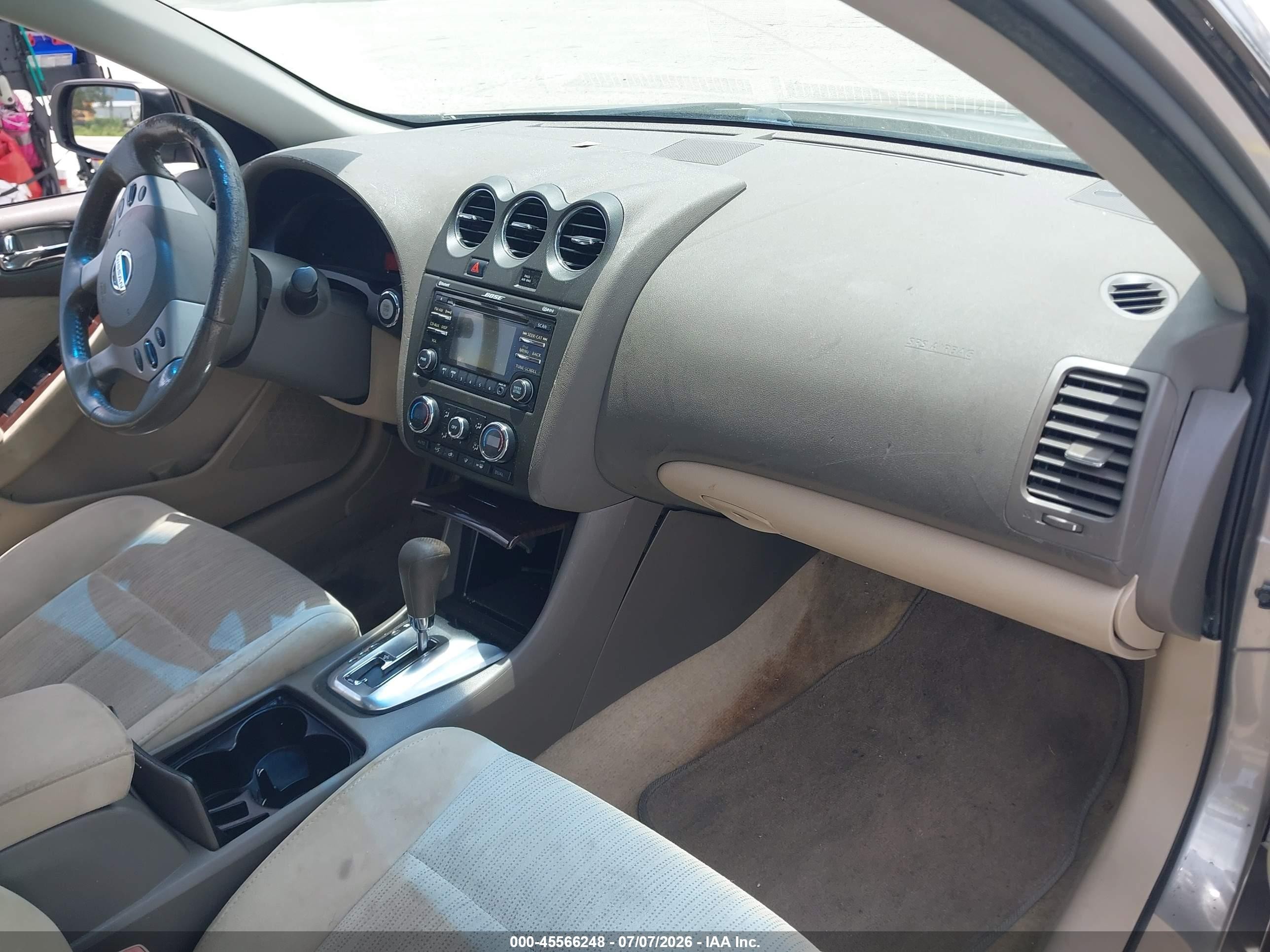 2012 Nissan Altima 2.5 S Gold vin: 1N4AL2AP9CC139300