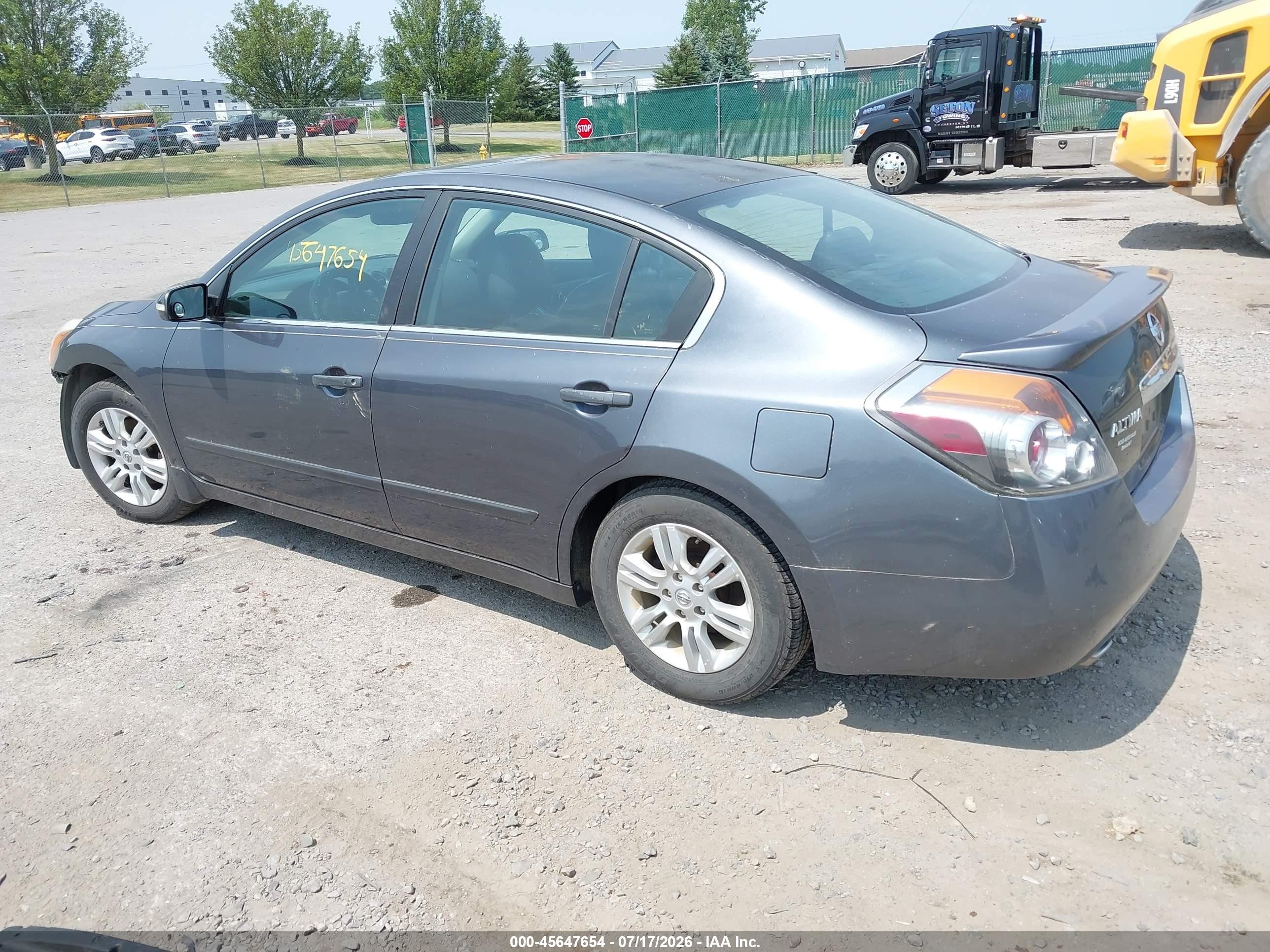 2012 Nissan Altima 2.5 S Серый vin: 1N4AL2AP9CC167615