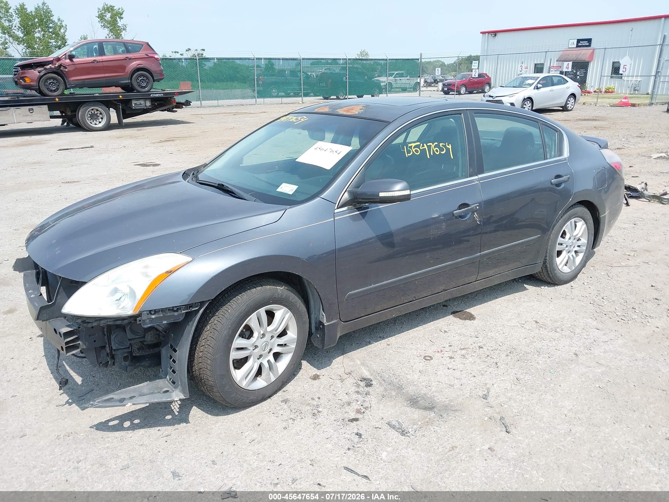 2012 Nissan Altima 2.5 S Серый vin: 1N4AL2AP9CC167615