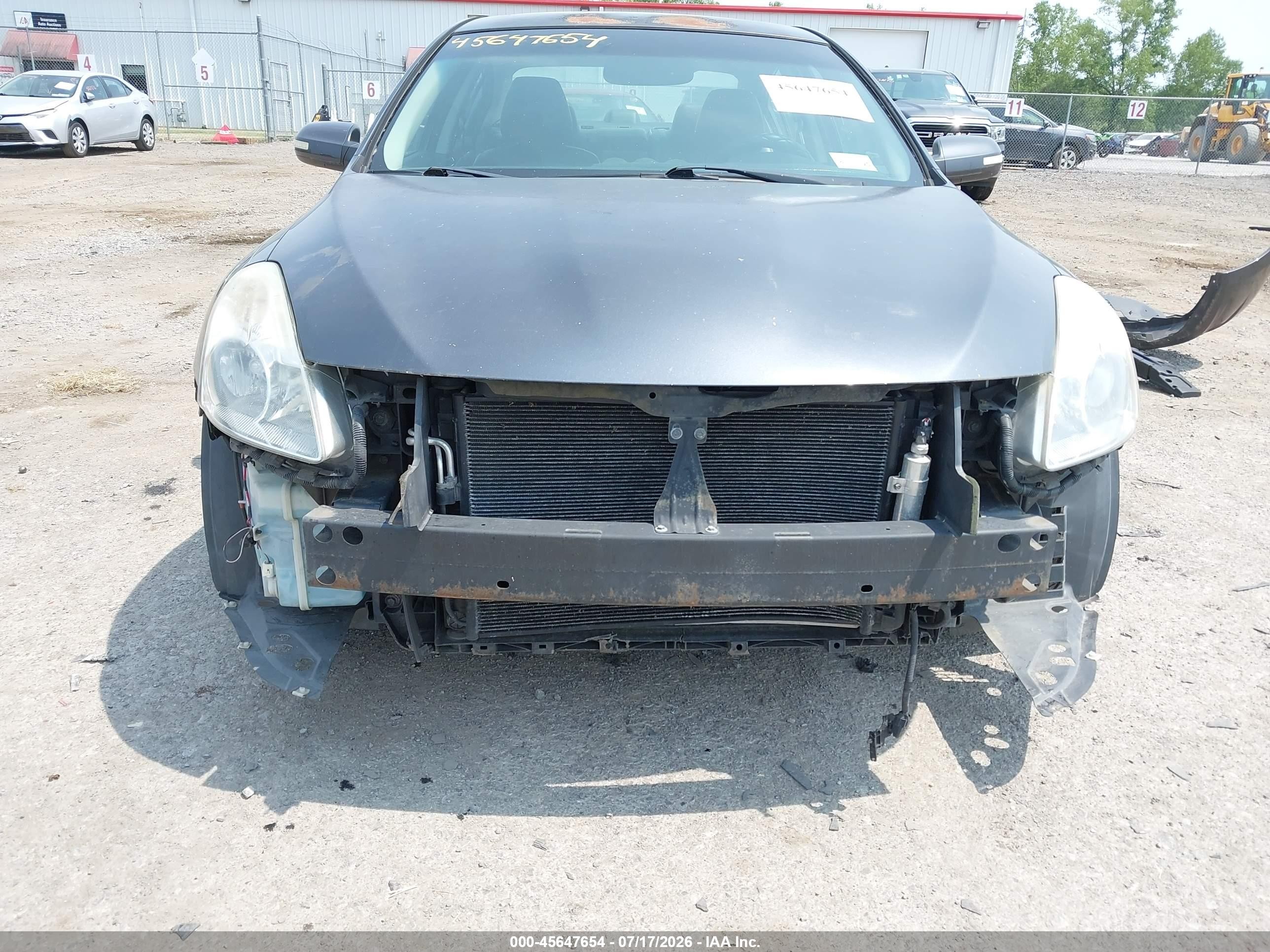 2012 Nissan Altima 2.5 S Серый vin: 1N4AL2AP9CC167615