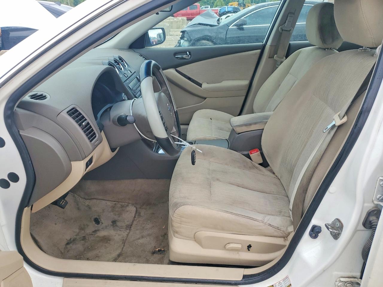 2012 Nissan Altima 2.5 White vin: 1N4AL2AP9CC168781