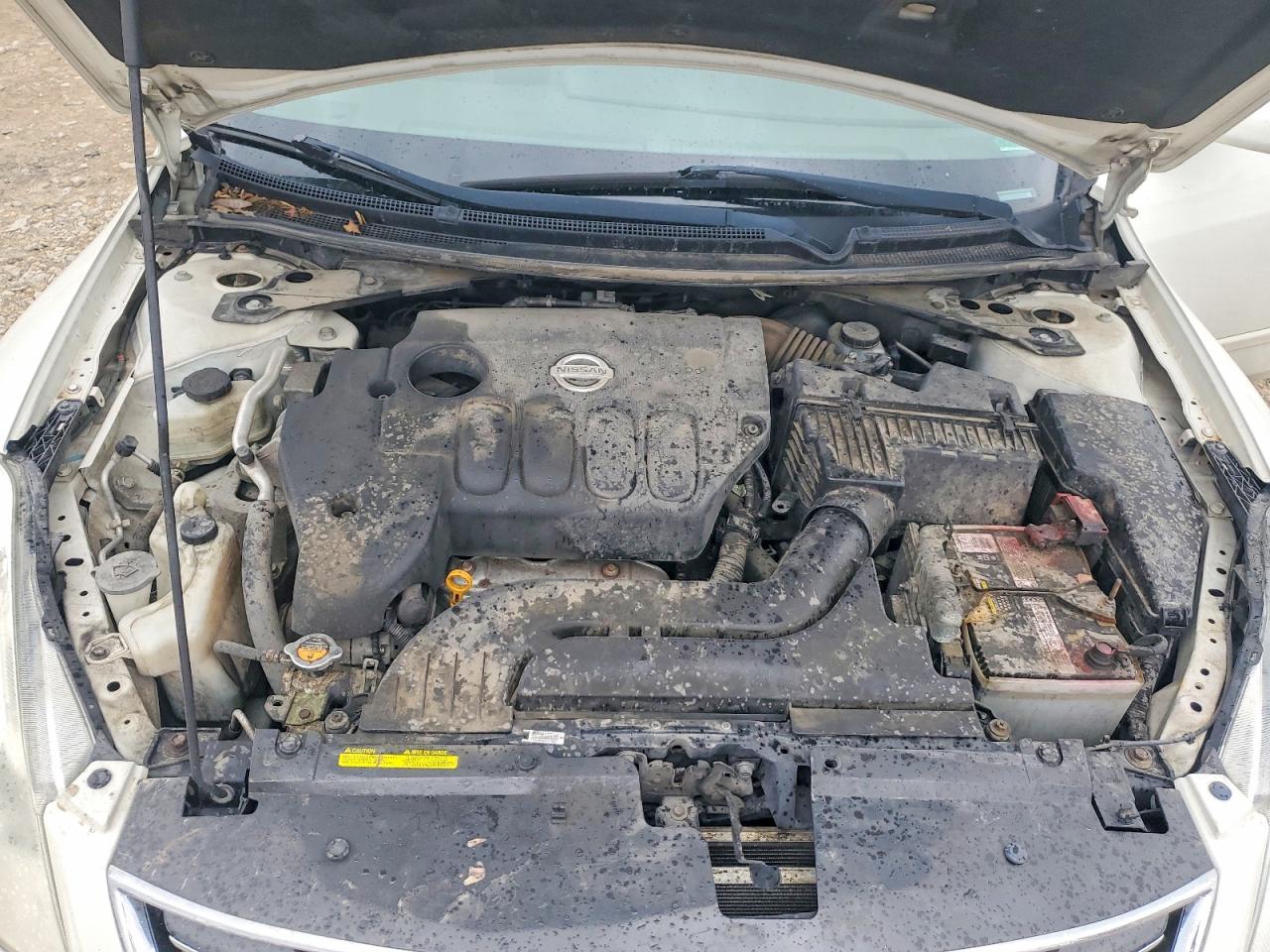 2012 Nissan Altima 2.5 White vin: 1N4AL2AP9CC168781