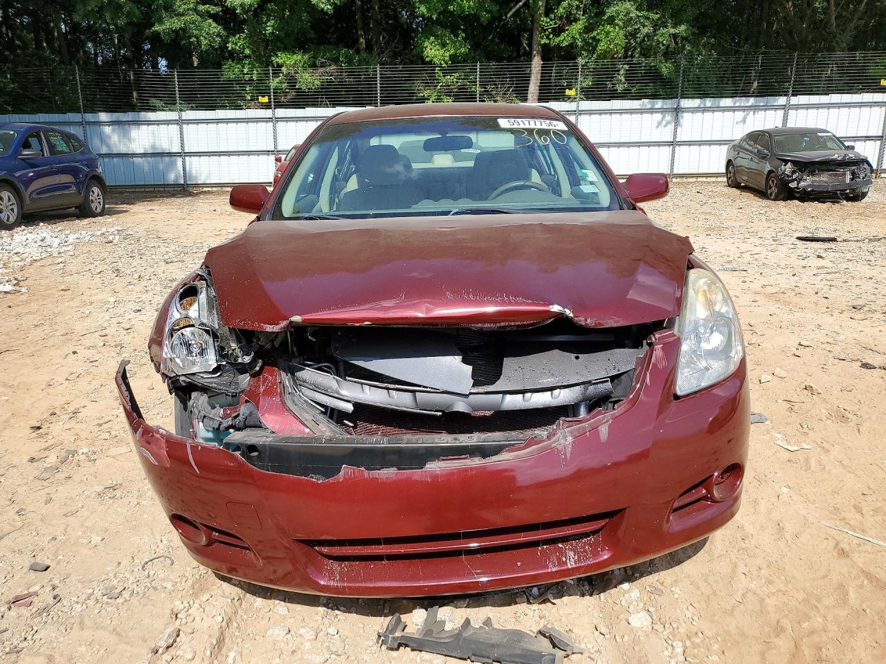 2012 Nissan Altima 2.5 Burgundy vin: 1N4AL2AP9CC168926