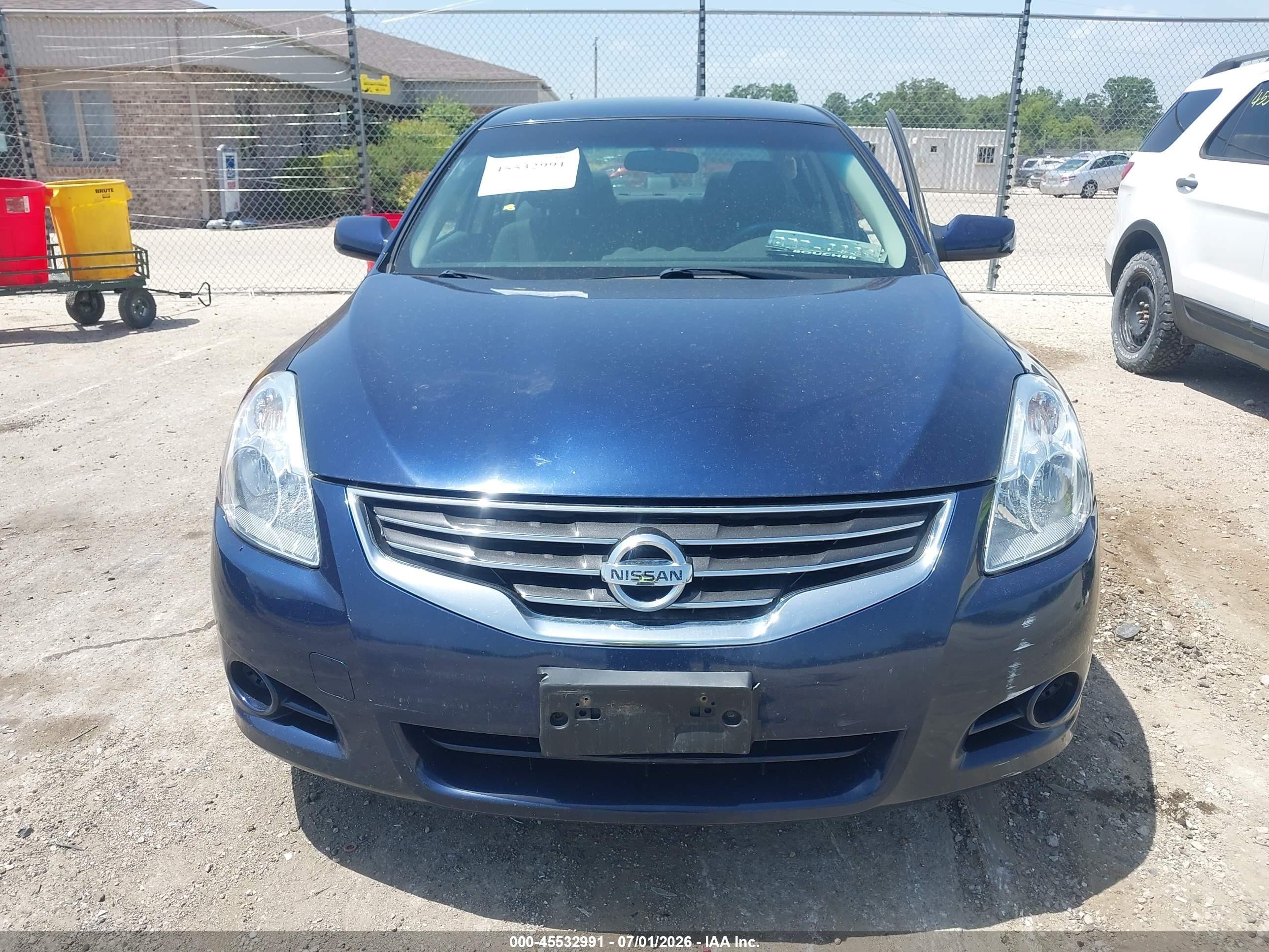 2012 Nissan Altima 2.5 S Black vin: 1N4AL2AP9CC170210