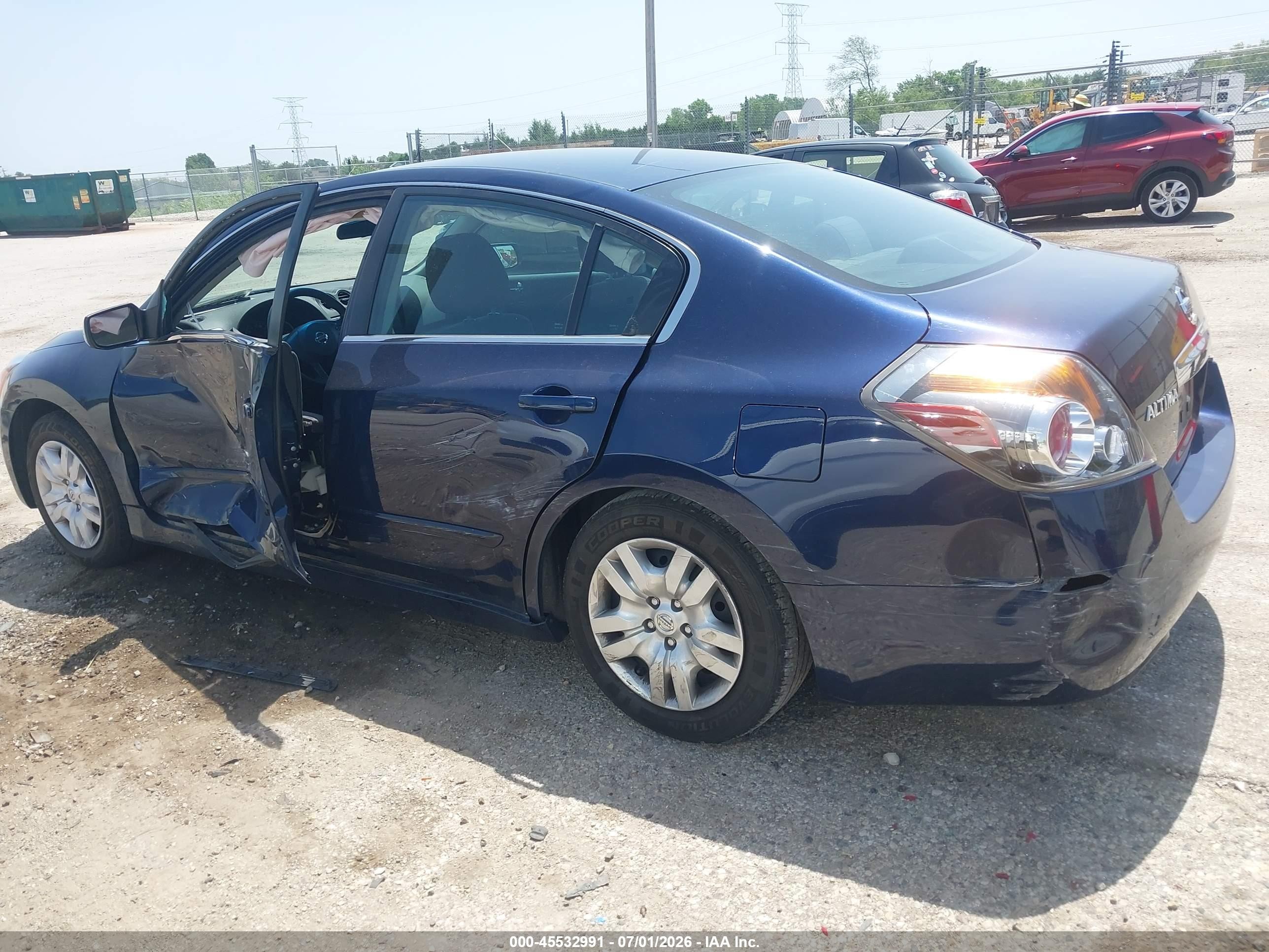 2012 Nissan Altima 2.5 S Black vin: 1N4AL2AP9CC170210