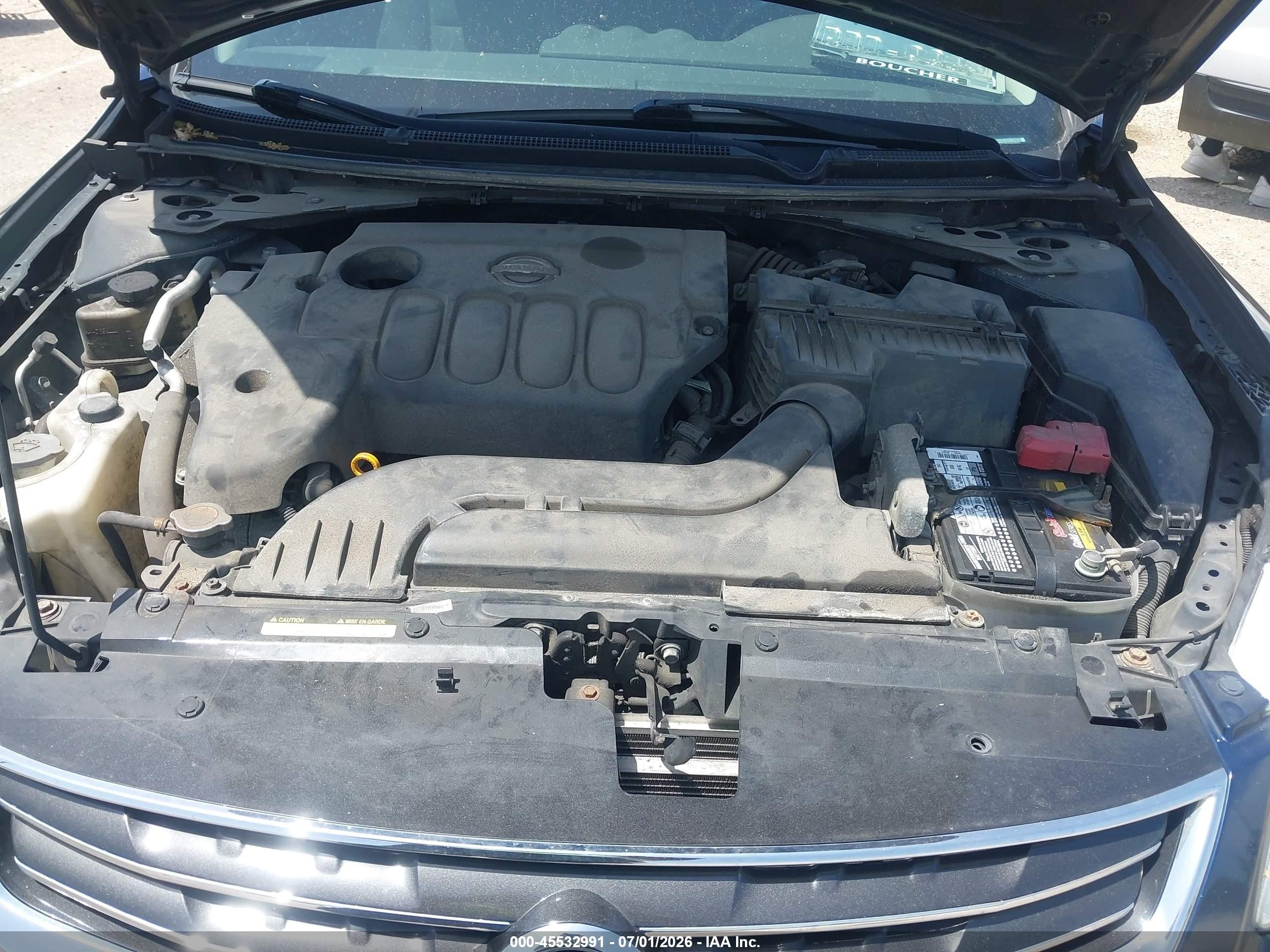 2012 Nissan Altima 2.5 S Black vin: 1N4AL2AP9CC170210